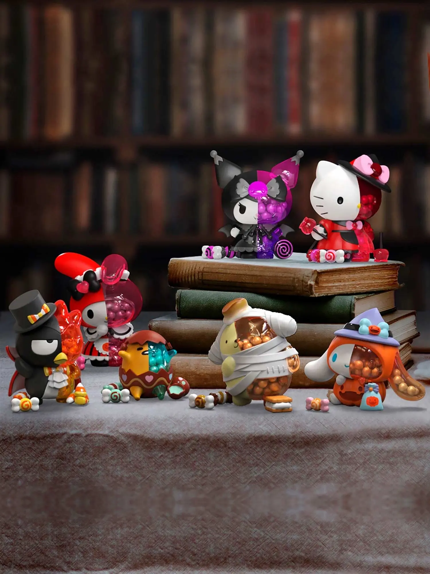 Коллекционная фигурка Sanrio Spooky Fun Series в ассортименте - изображение 10