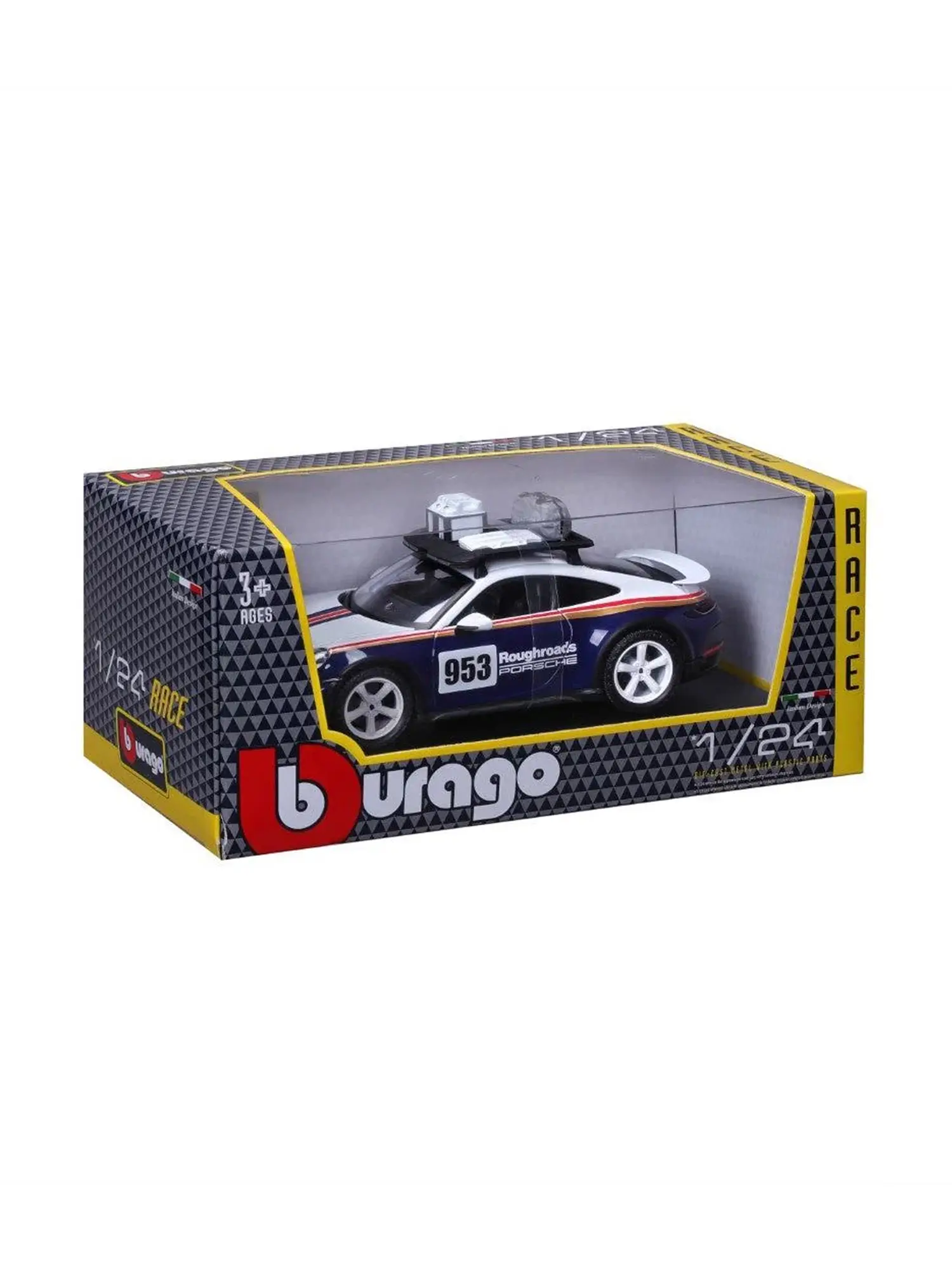 Машинка Porsche 911 Dakar, 1:24, Racing - изображение 6