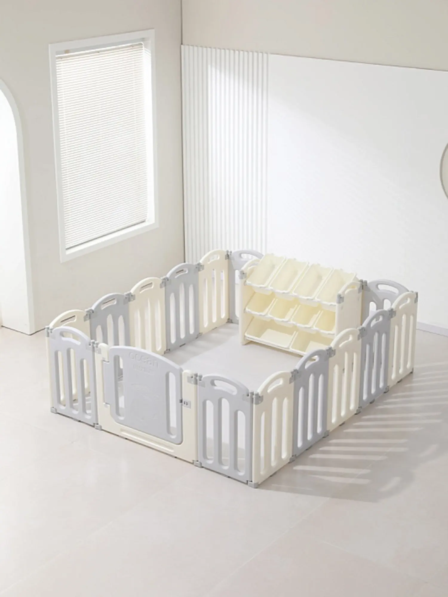 Манеж UNIX Kids Ocean (188 x 151 cm) Grey - изображение 12