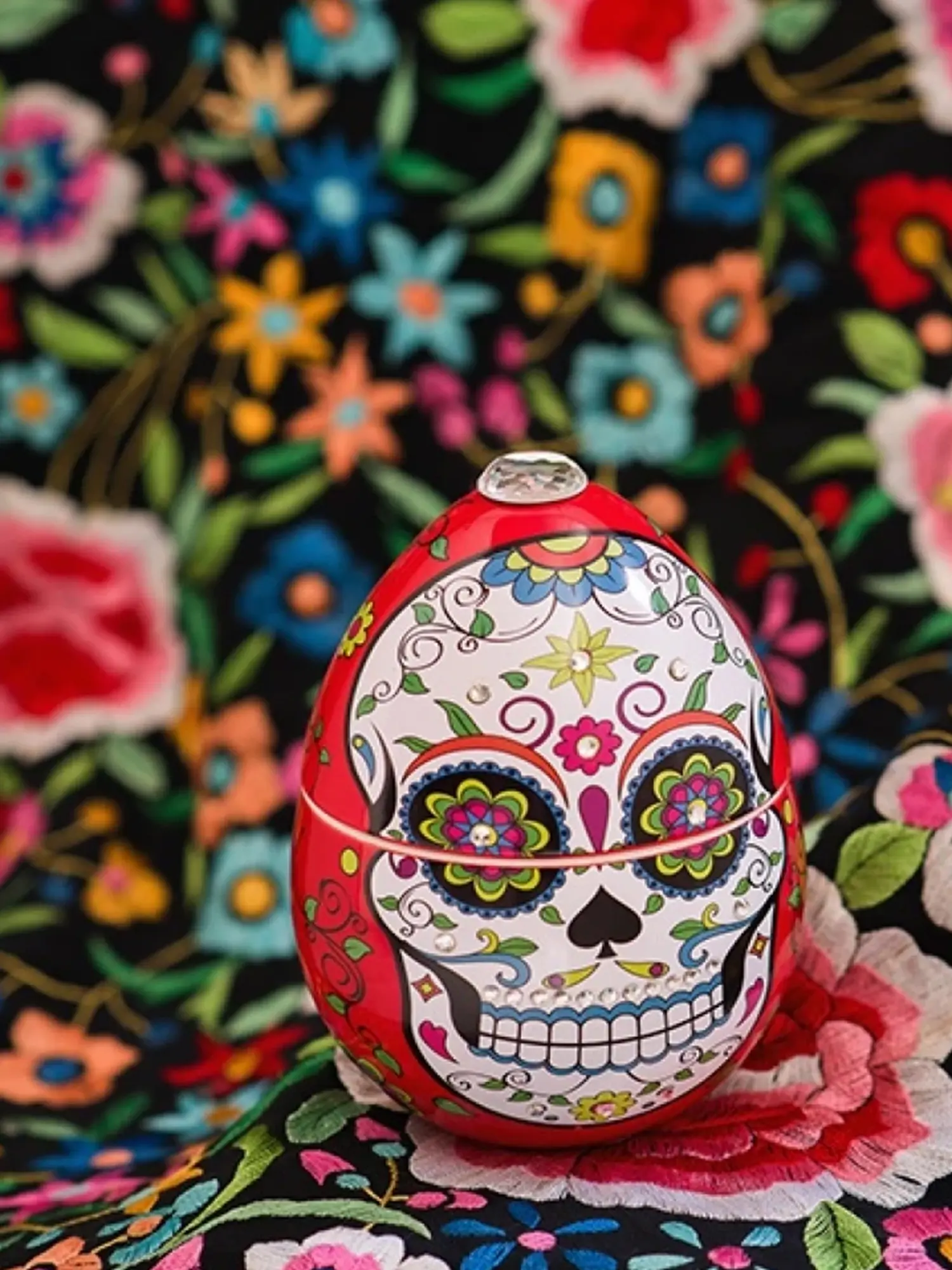 Свеча Skull ceramic Red skull 220г - изображение 2