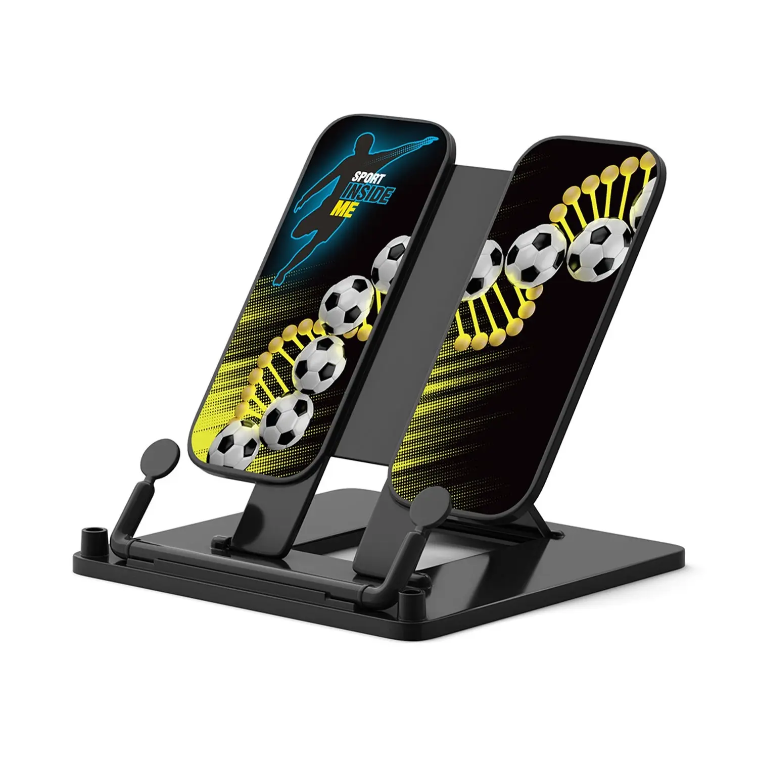 Подставка для книг ErichKrause пластиковая Sport DNA, черный - изображение 2