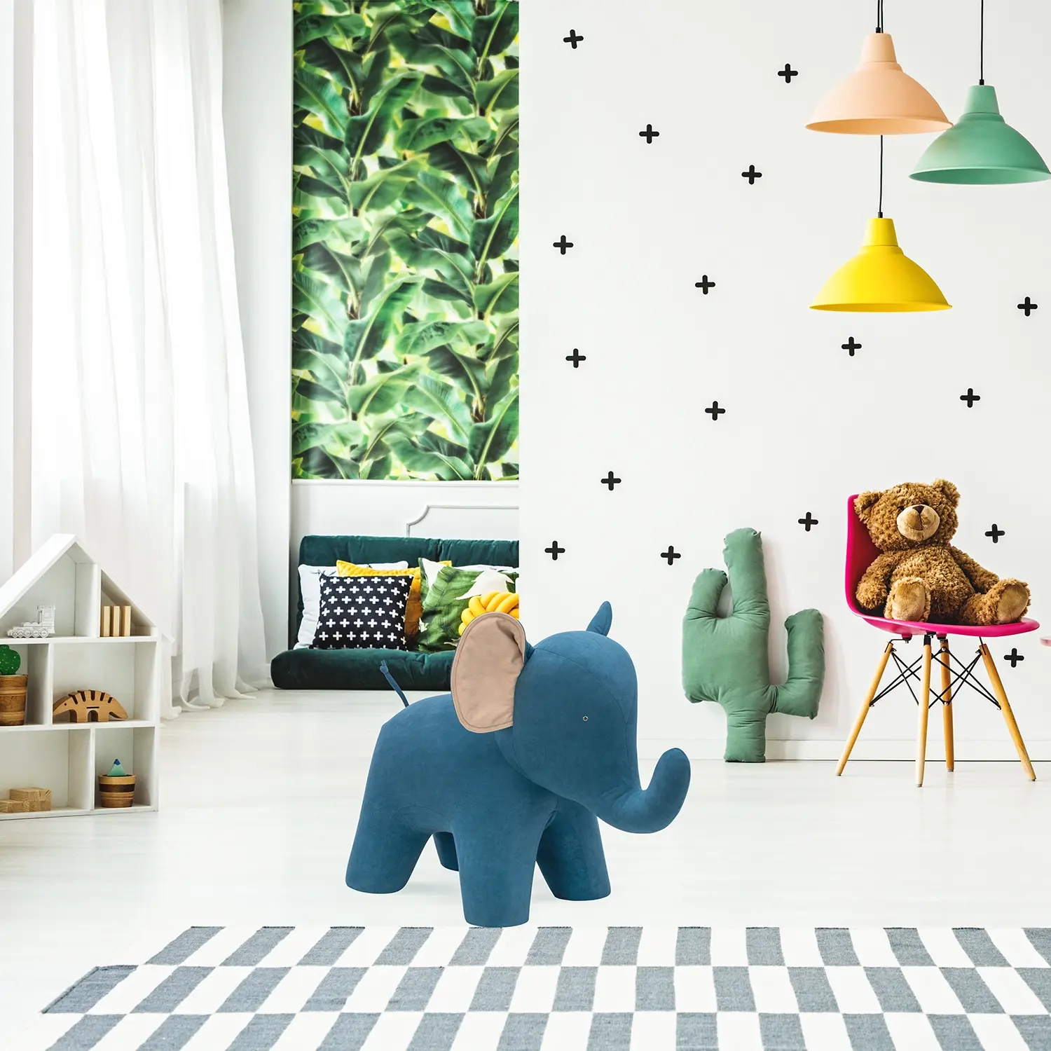Пуф Elephant, ткань Omega 19/Omega 02 - изображение 11