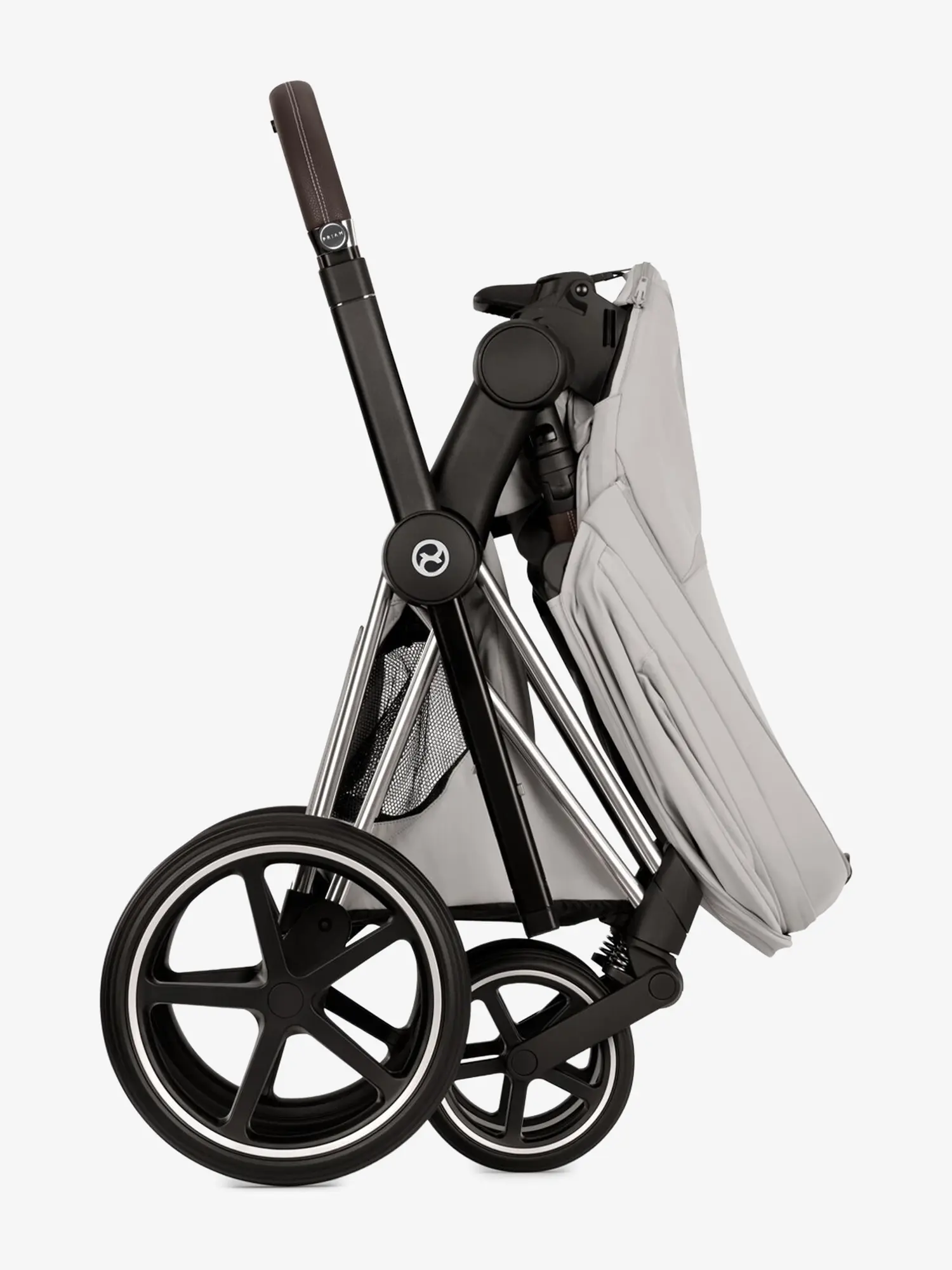 Коляска 2 в 1 Priam V Style Chrome Brown City Grey - изображение 9