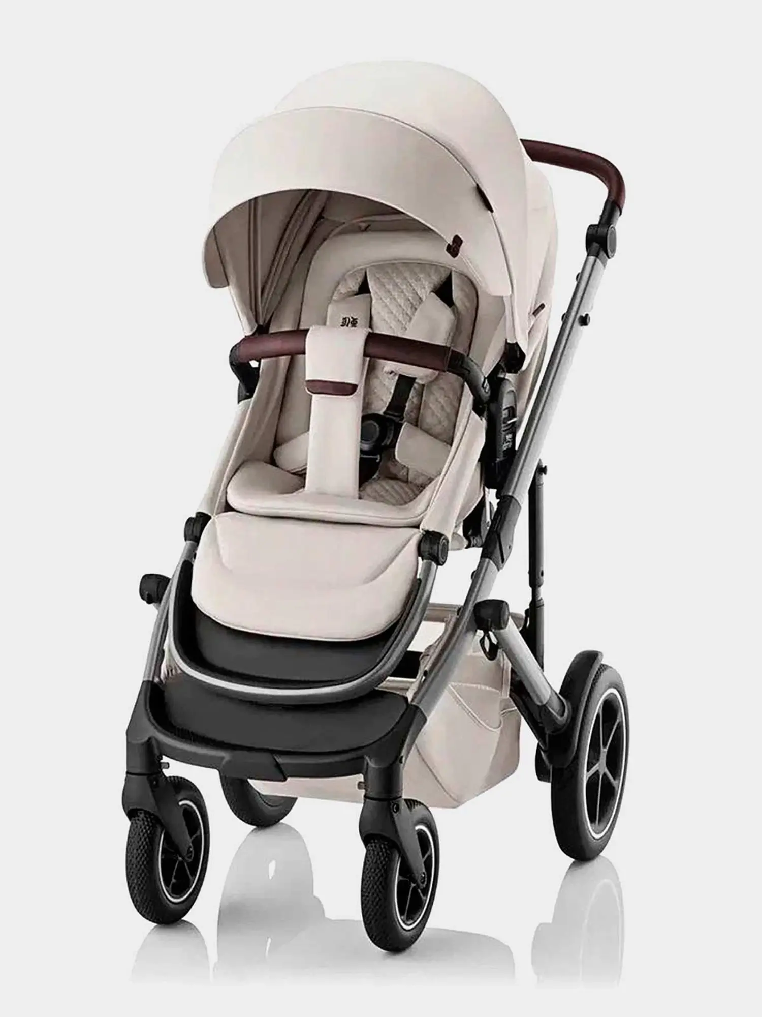 Коляска 3в1 Комплект 3в1 коляска SMILE 5Z, Soft Taupe + BABY-SAFE - изображение 2