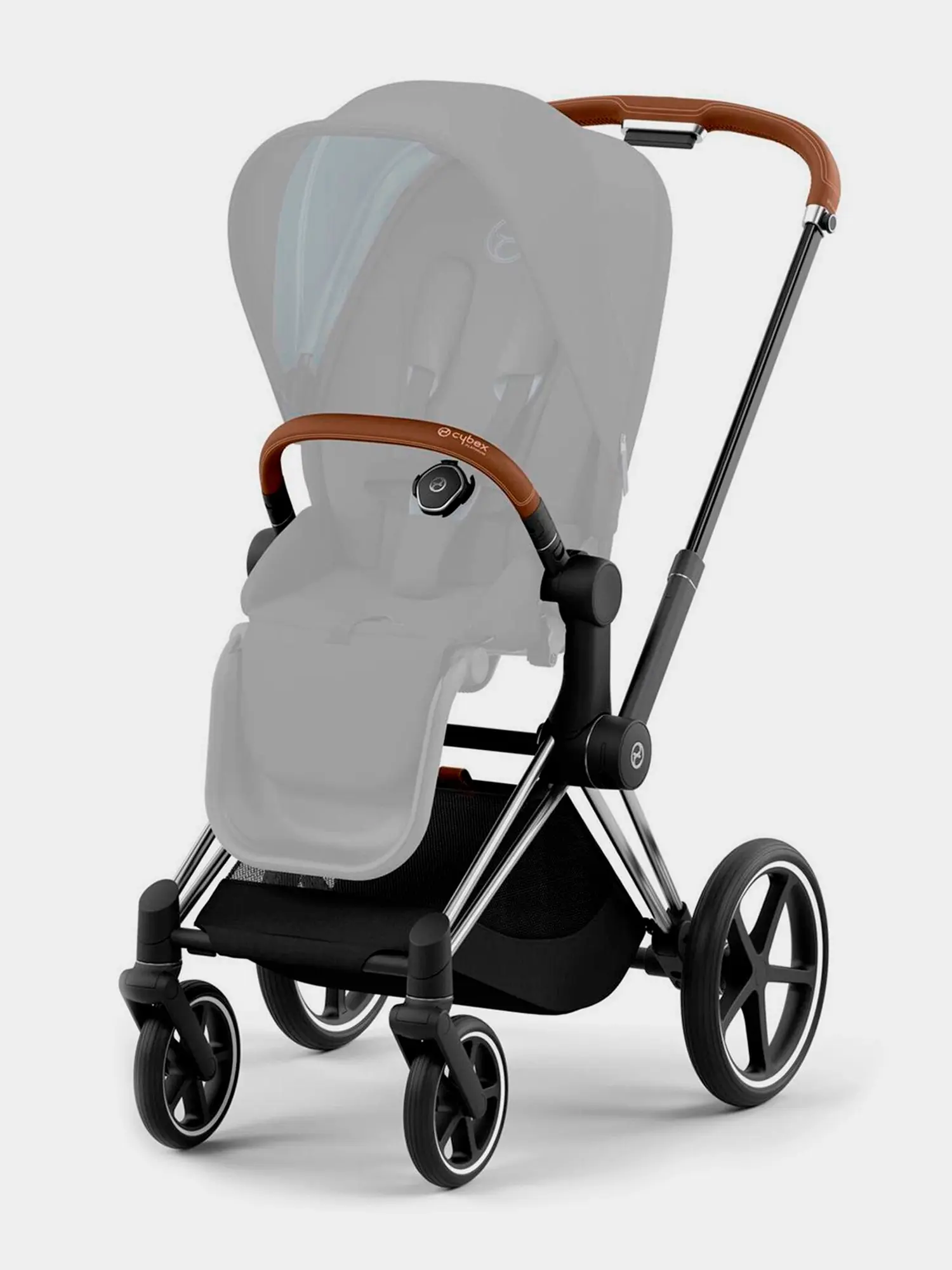 Рама для коляски PRIAM IV Chrome Brown - изображение 3