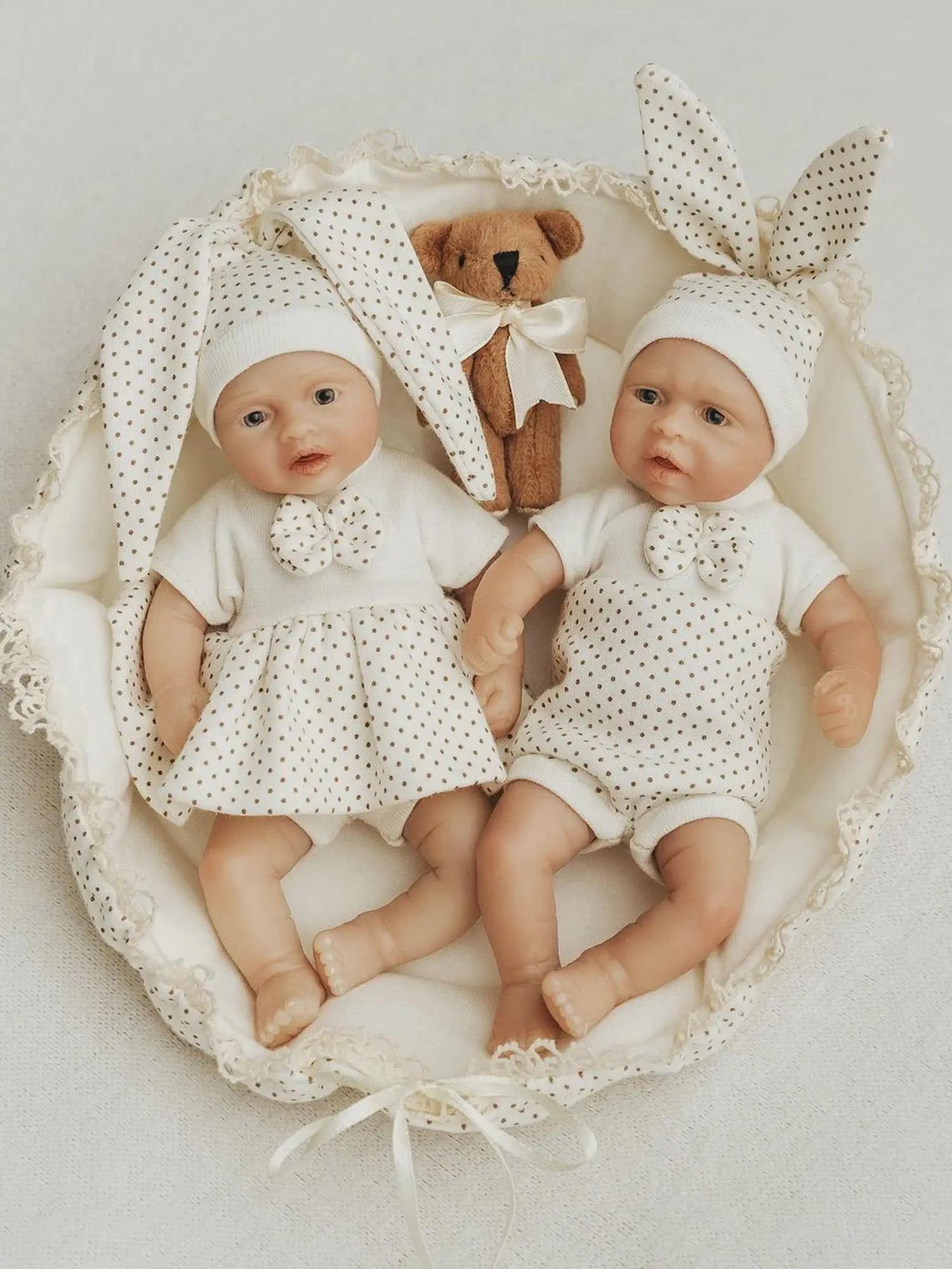 Кукла из силикона №4, мальчик 19 см, коллекция "Magic baby" - изображение 11