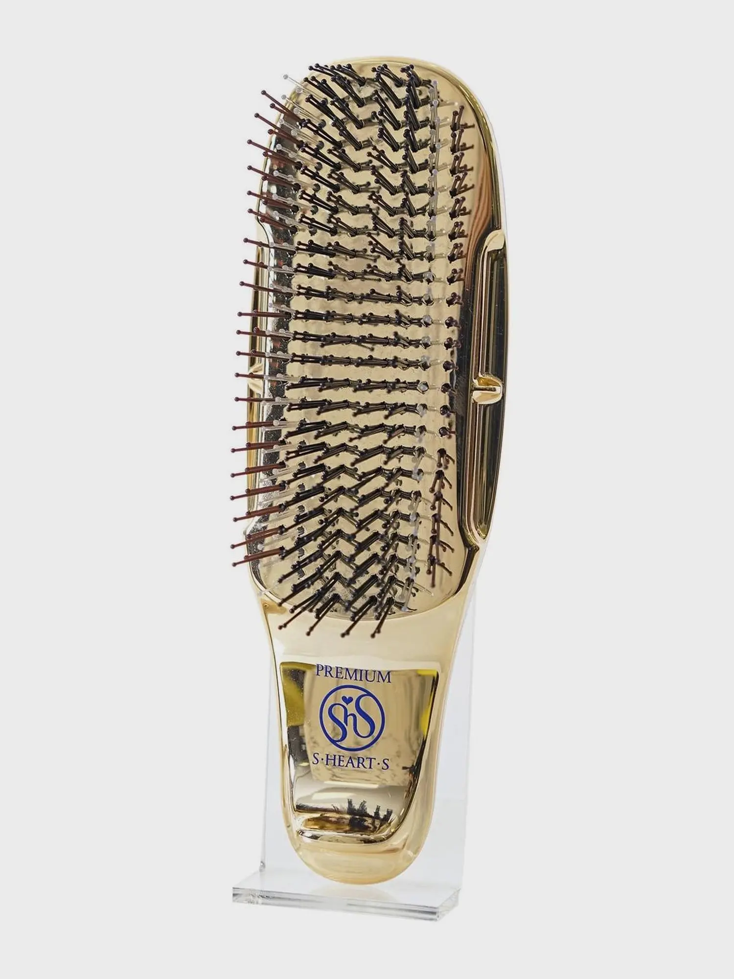 Расческа Scalp Brush World Premium, золото шампань, укороченная