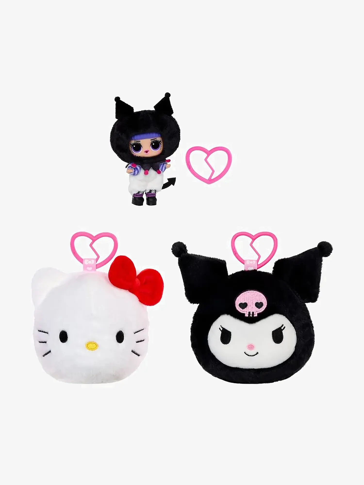 Двусторонняя плюшевая игрушка с куклой Hello Kitty & Friends - изображение 3