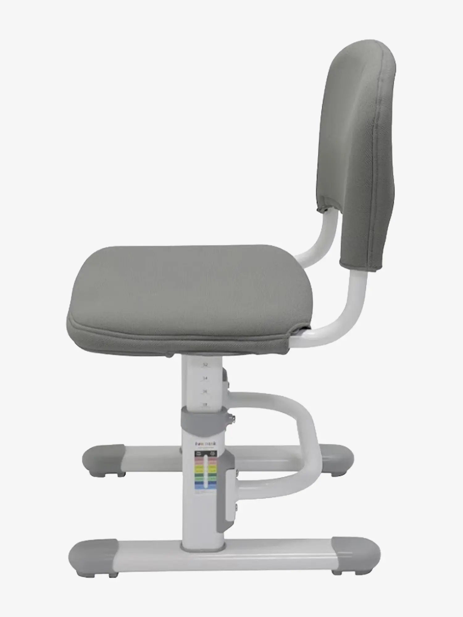 Комплект парта Tulipa Grey (с полкой)+ стул SST3D Grey - изображение 19