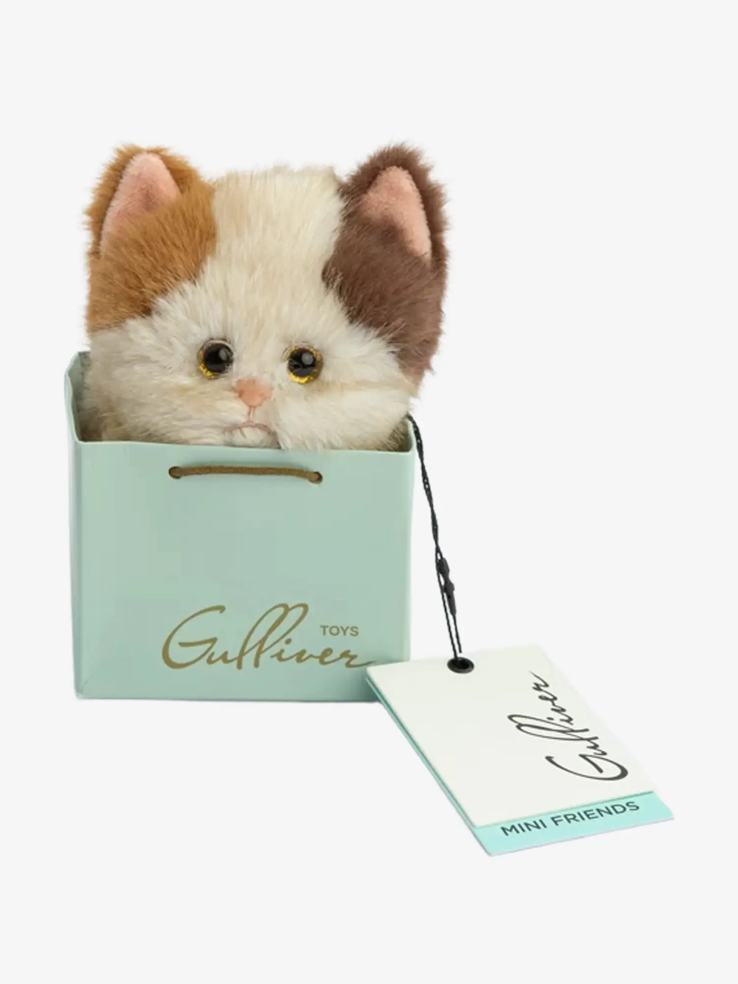 Игрушка Котик в сумочке, 15 см - изображение 5