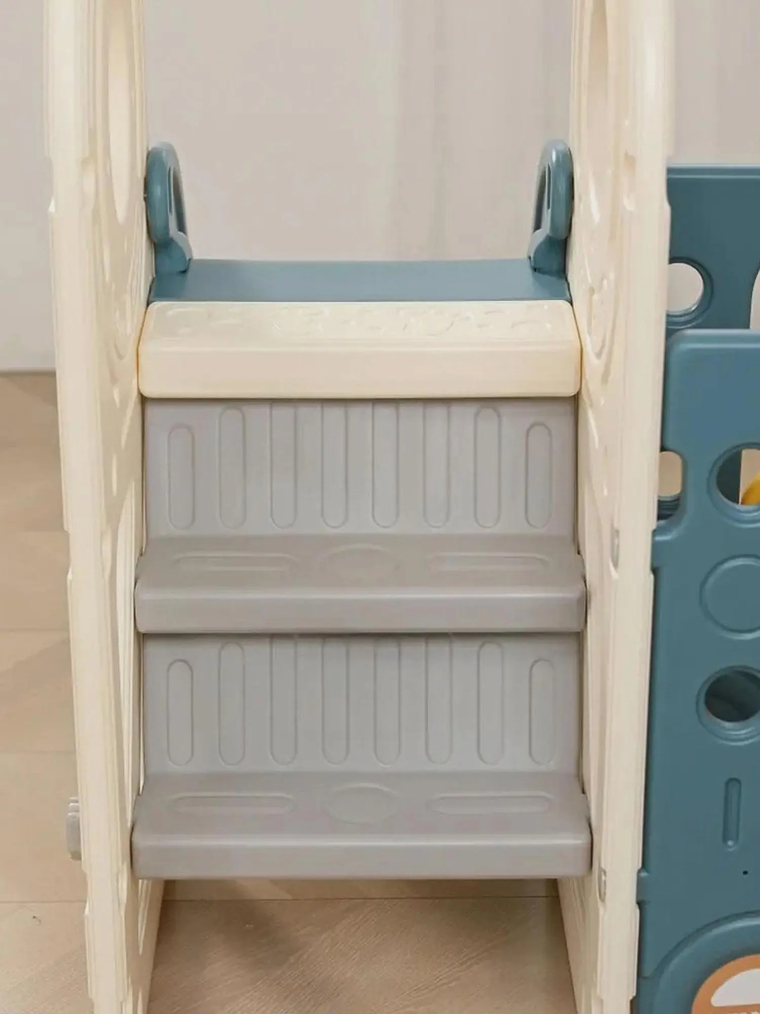 Игровой комплекс с горкой и качелями Kids Bus (171 см) Yellow - изображение 5