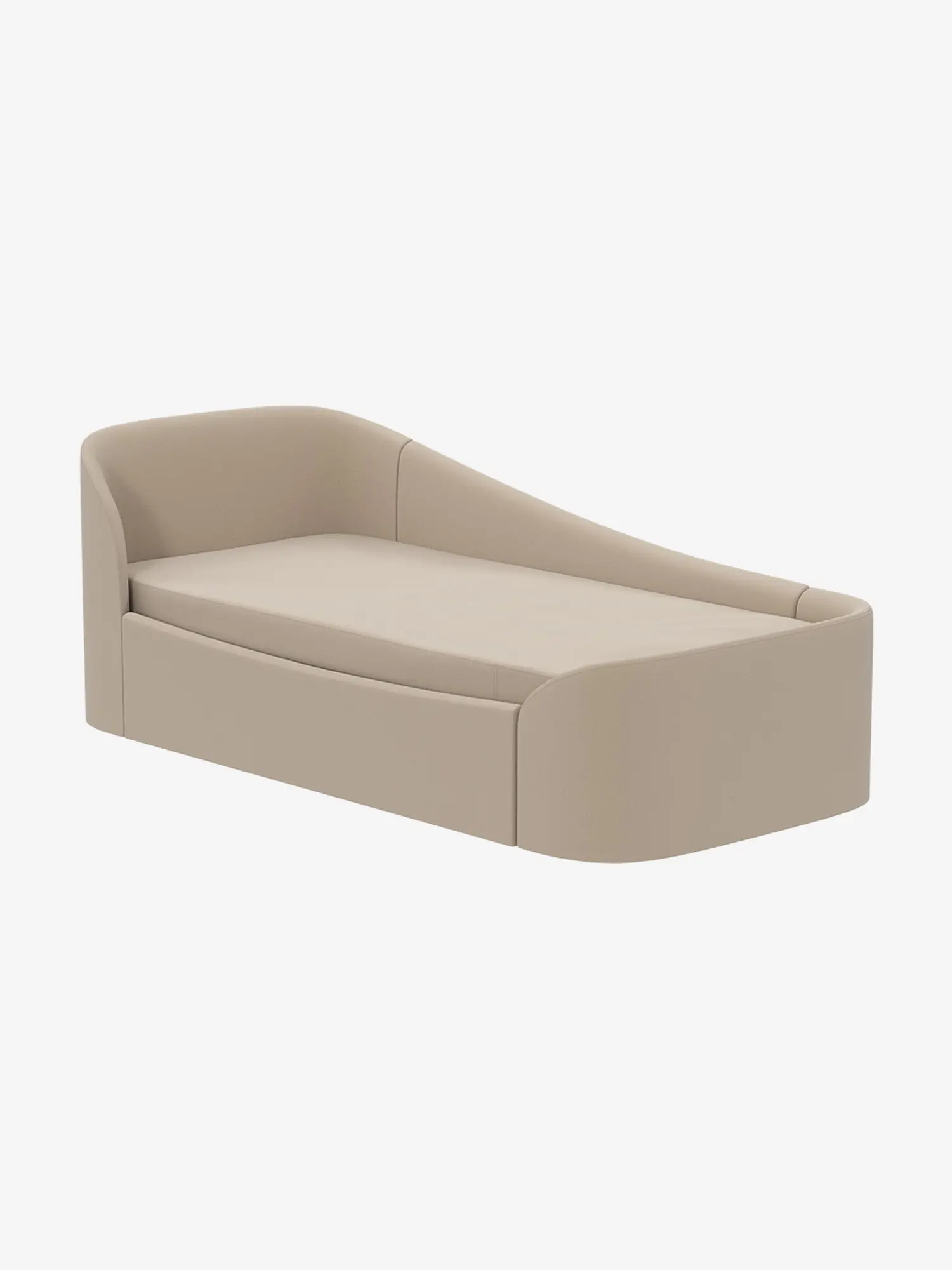 Чехол на матрас KIDI soft 90x200 см, бежевый, микрошенилл - изображение 2