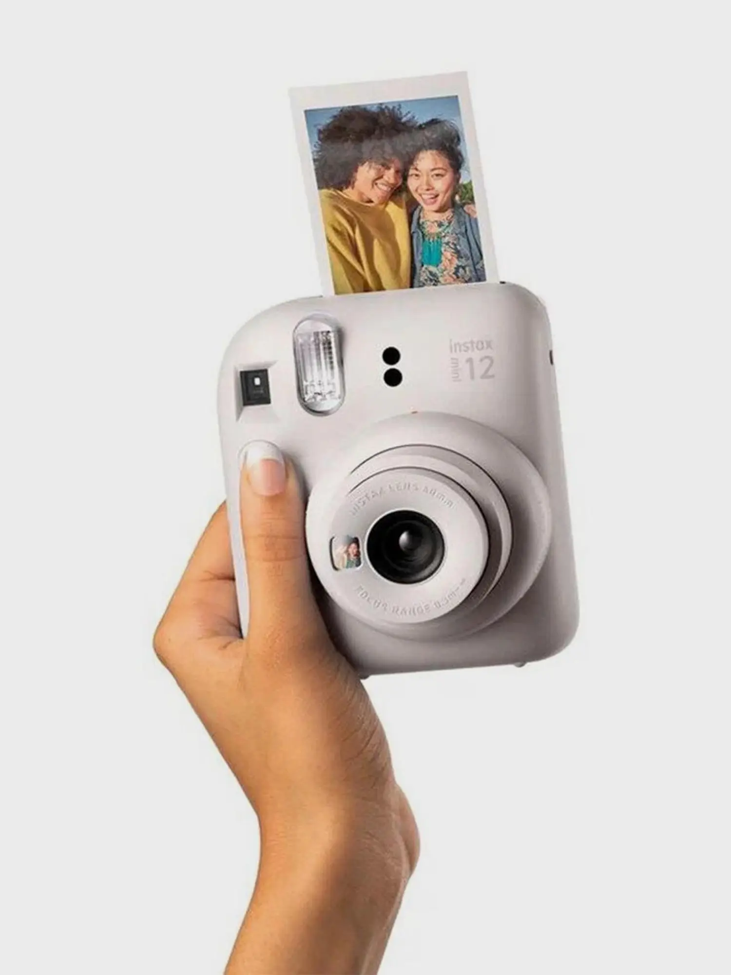 FUJIFILM Фотоаппарат instax mini 12 Clay White Артикул: INSTAX