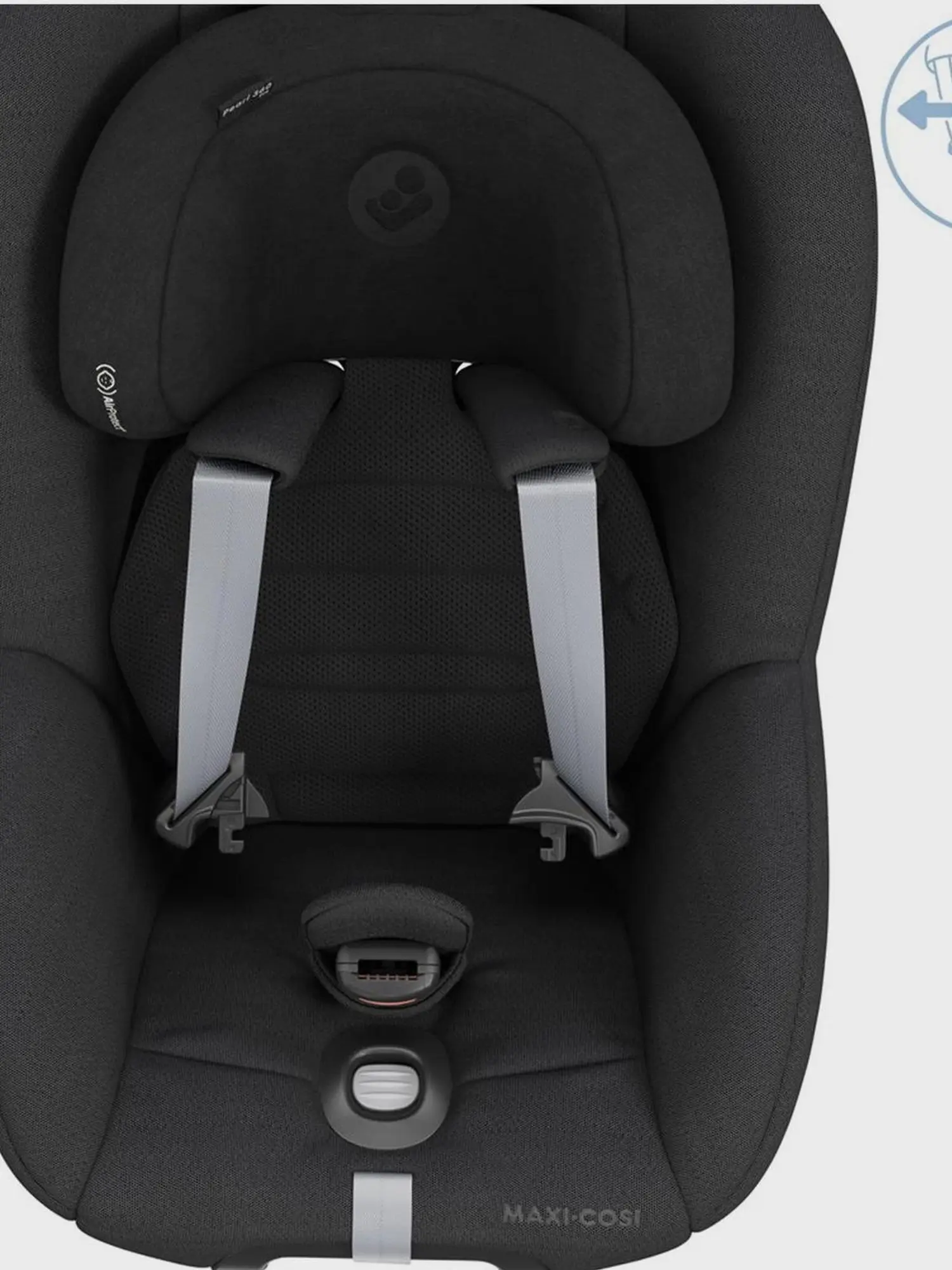 Кресло автомобильное Pearl 360 Pro Next Authentic Black - изображение 11