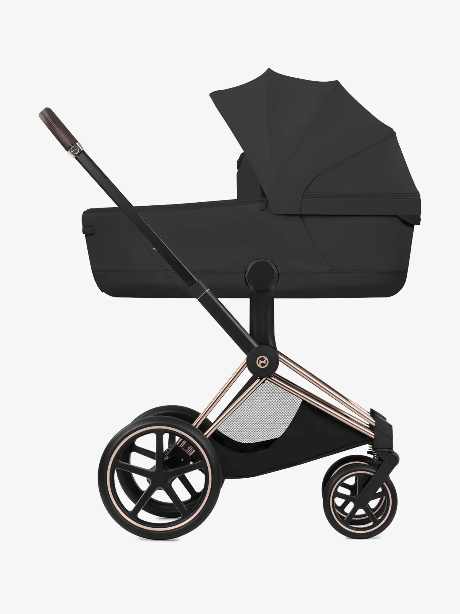 Коляска 2 в 1 Priam V Style Rosegold, Sepia Black - изображение 4