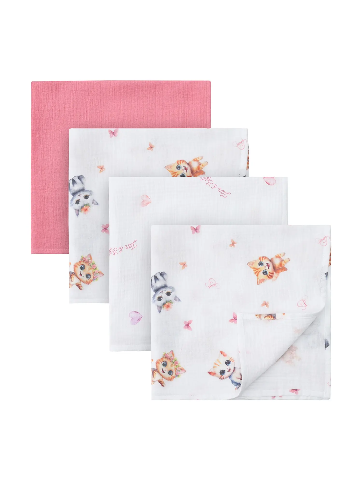 Пеленки-мини из муслина 60x60 см