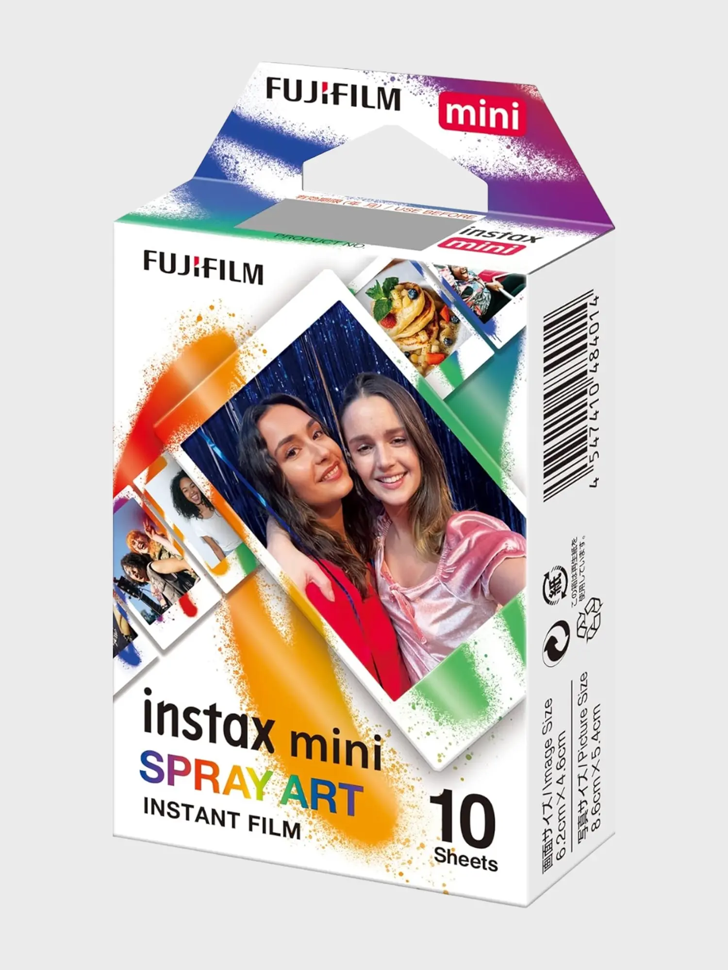 Фотопленка Instax Instant film mini, spray art, 10pac - изображение 2