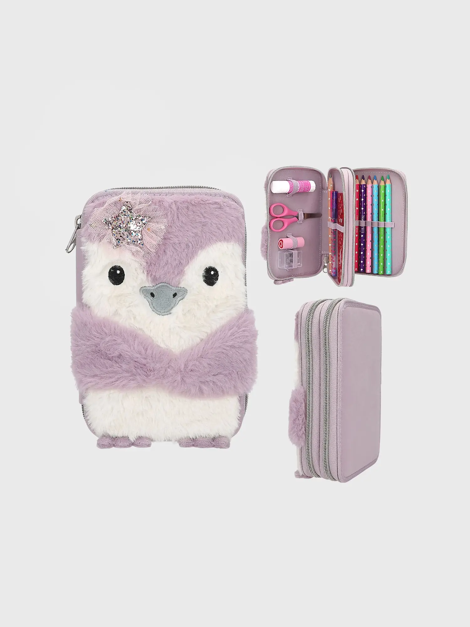 Пенал двойной Princess Mimi PENGUIN