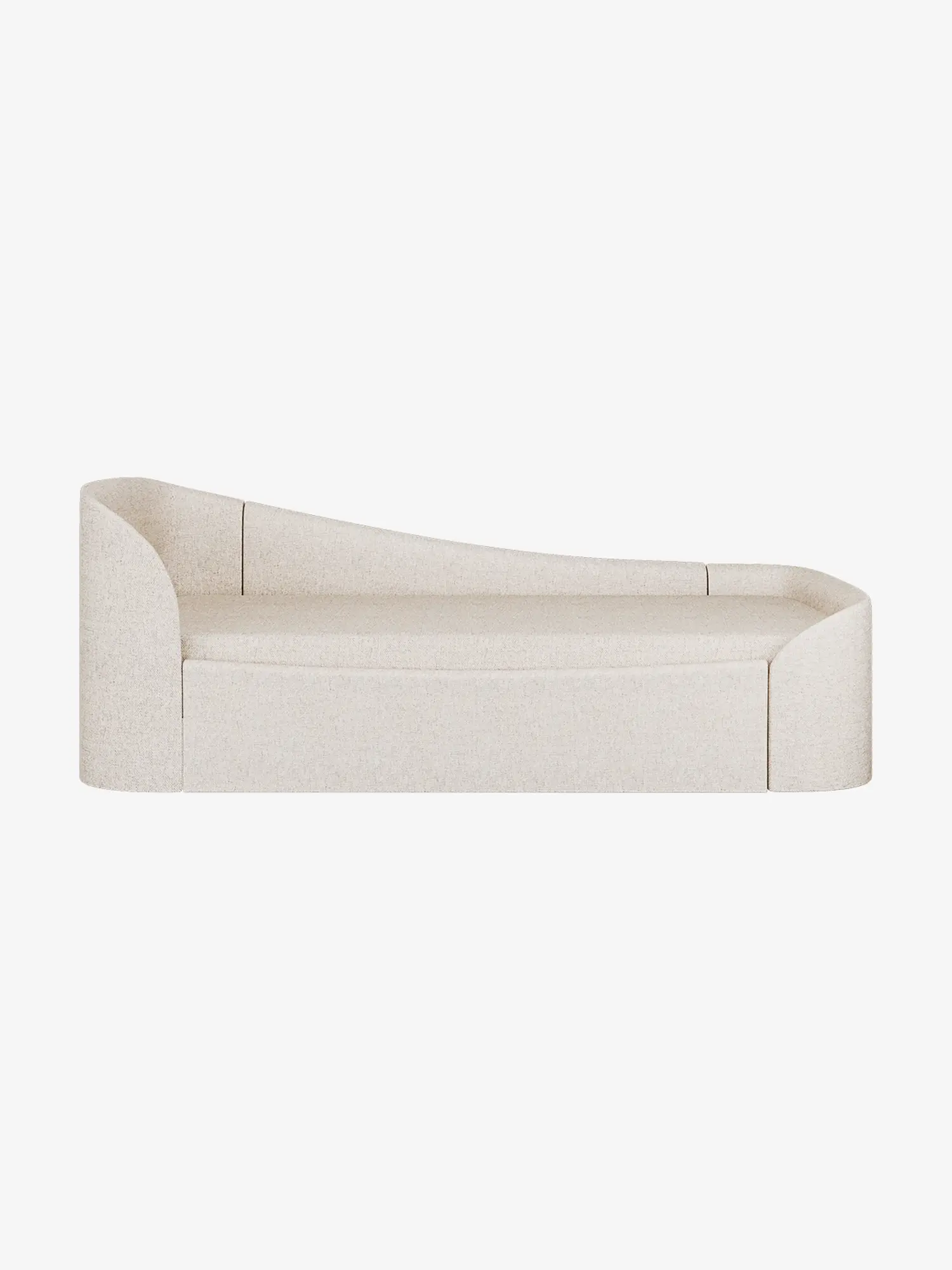Чехол на матрас KIDI soft 90x200 см, бежевый, рогожка - изображение 3