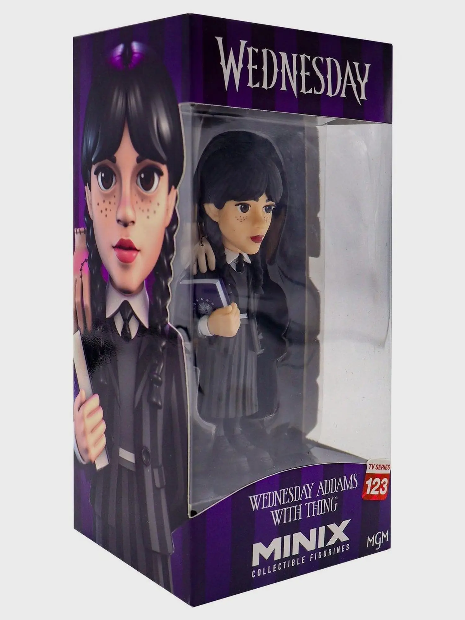 Коллекционная фигурка "Wednesday" - "Уэнсдей" Уэнсдей Аддамс и Вещь, 12 см, 6/36 - изображение 9