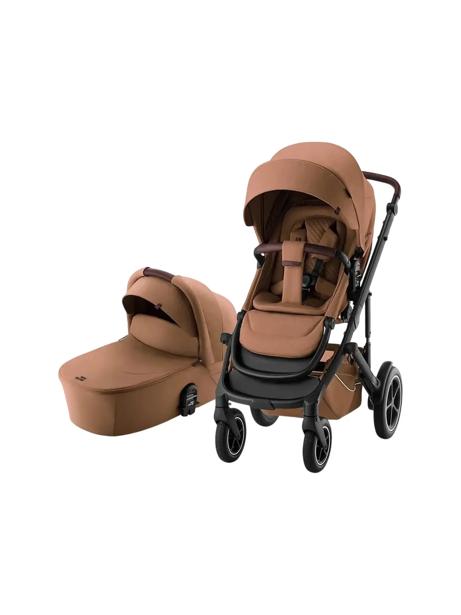 Коляска 3в1 SMILE 5Z LUX с автомобильным креслом BABY-SAFE PRO LUX Warm Caramel - изображение 2