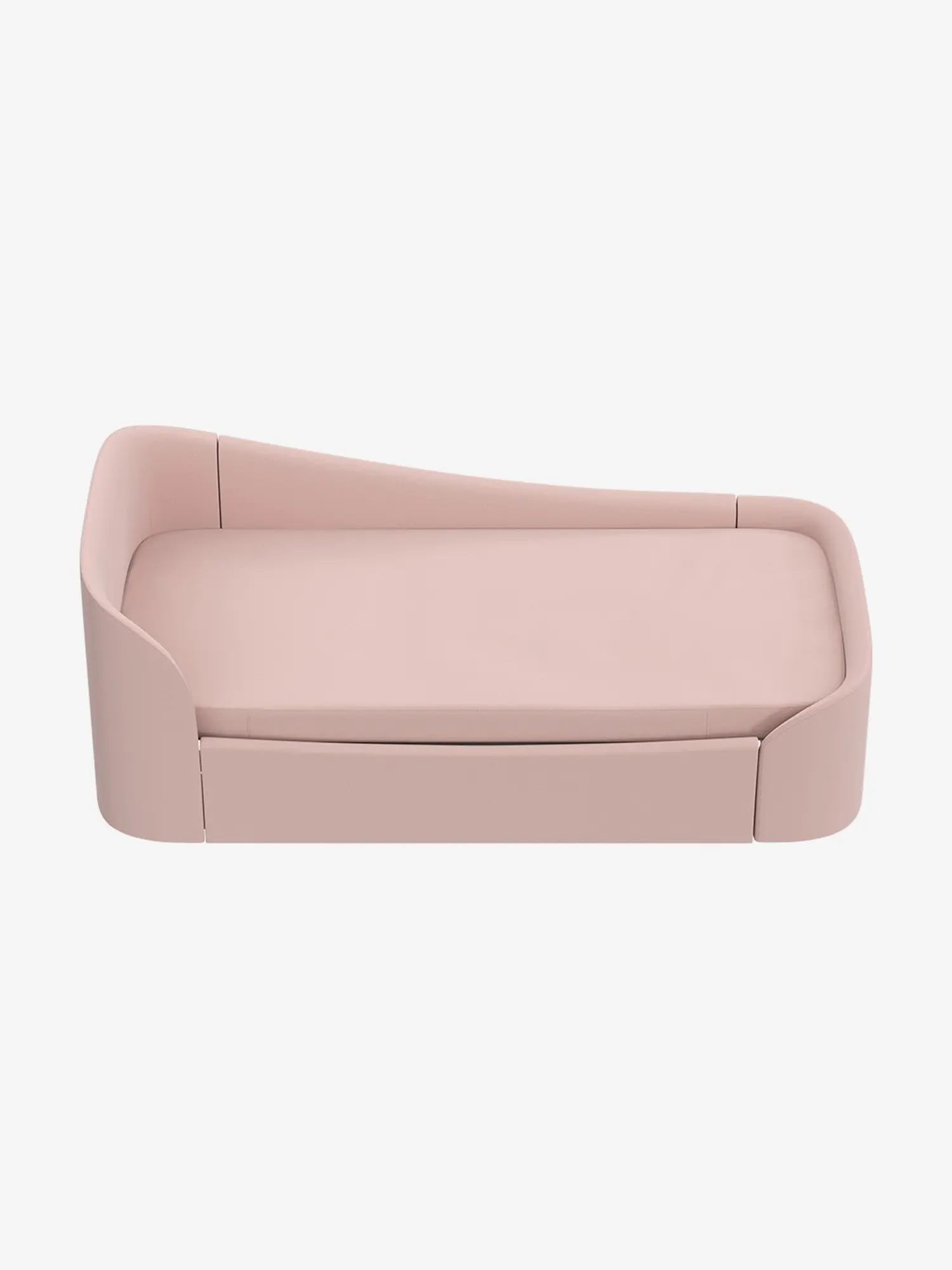 Чехол на матрас KIDI soft 90x200 см, розовый, микрошенилл - изображение 3