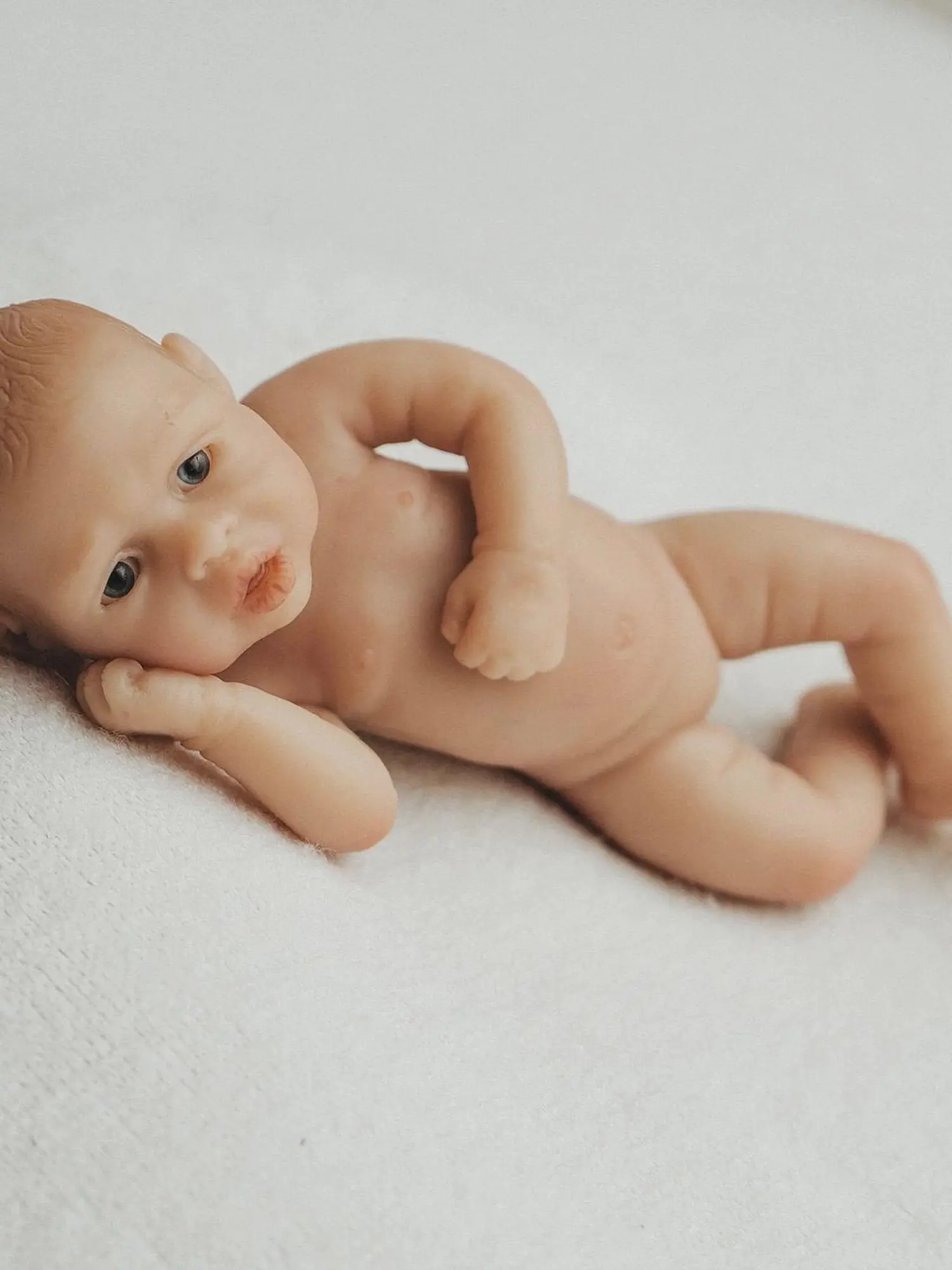 Кукла из силикона №4, мальчик 19 см, коллекция "Magic baby" - изображение 7
