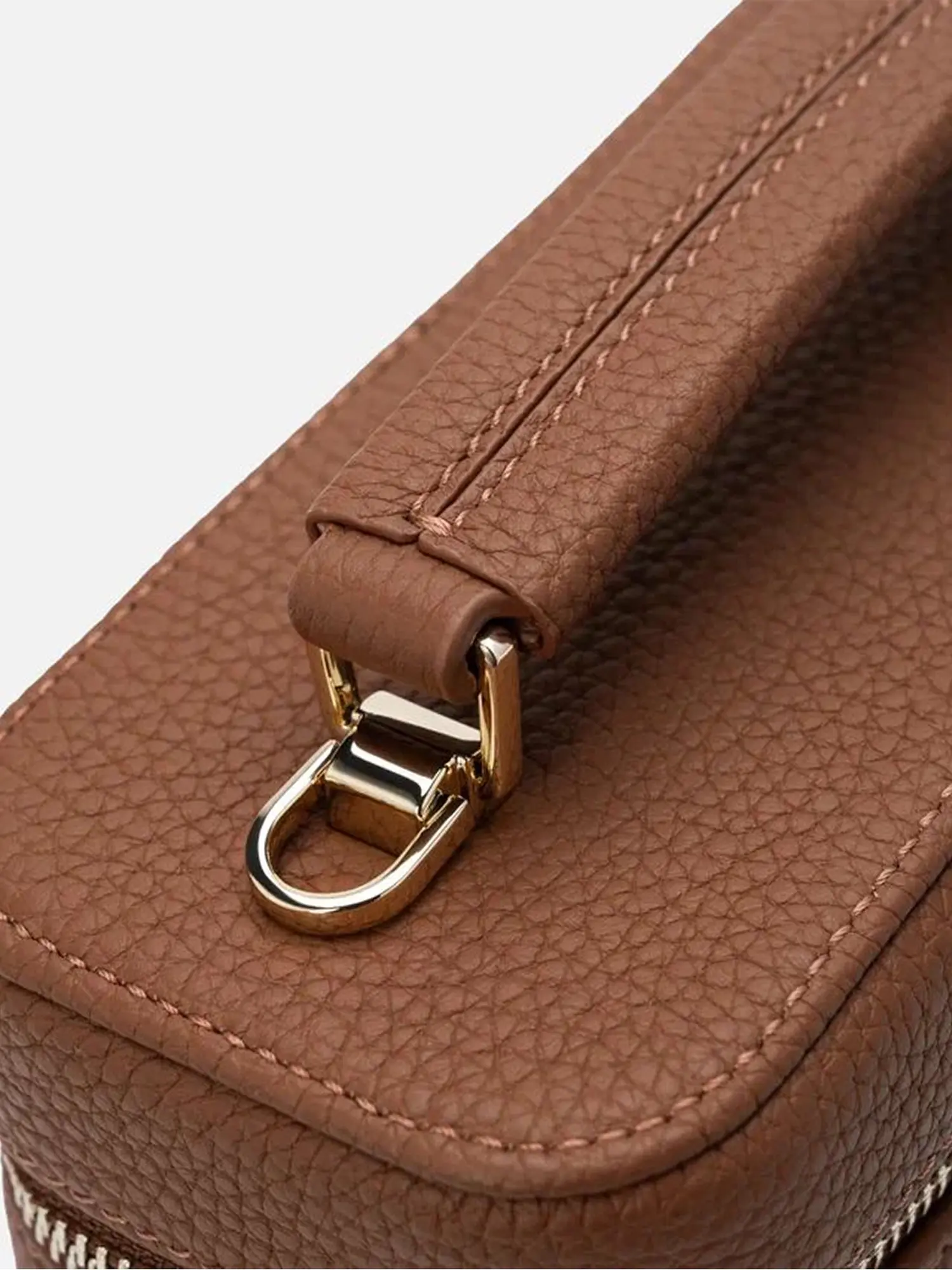 Косметичка Signature Case Mini, Brown 20×11×8 см - изображение 4