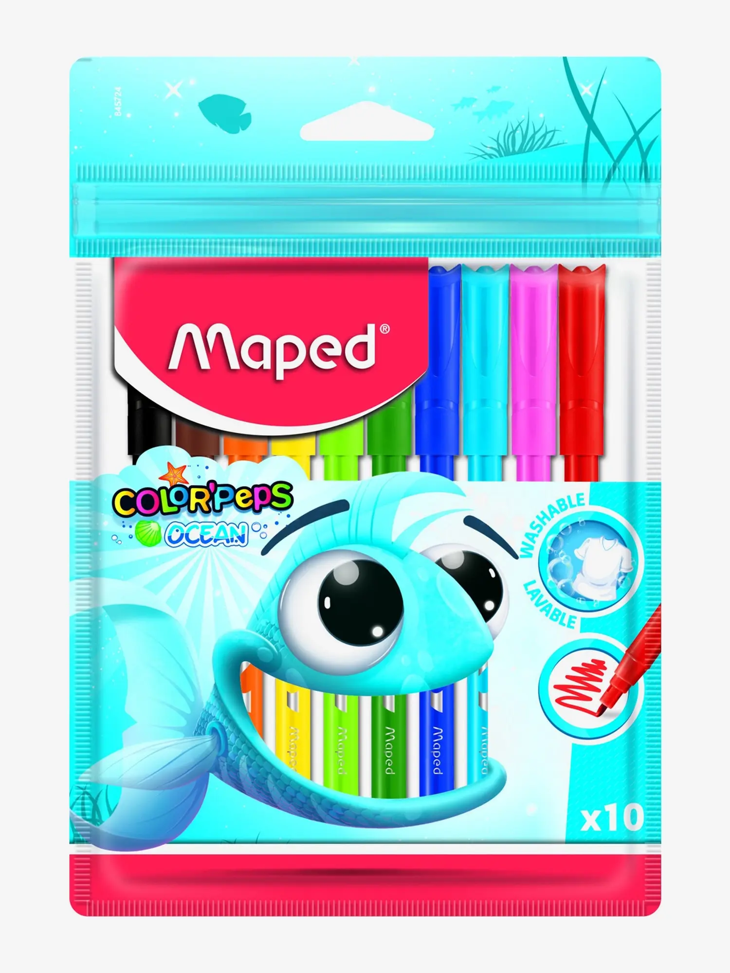 Фломастеры Color Peps Ocean, 10 шт.