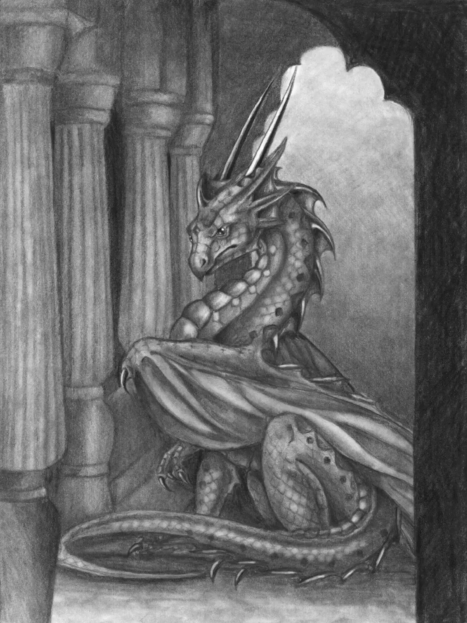Книга Как нарисовать дракона. Пошаговые техники и практические советы - изображение 5