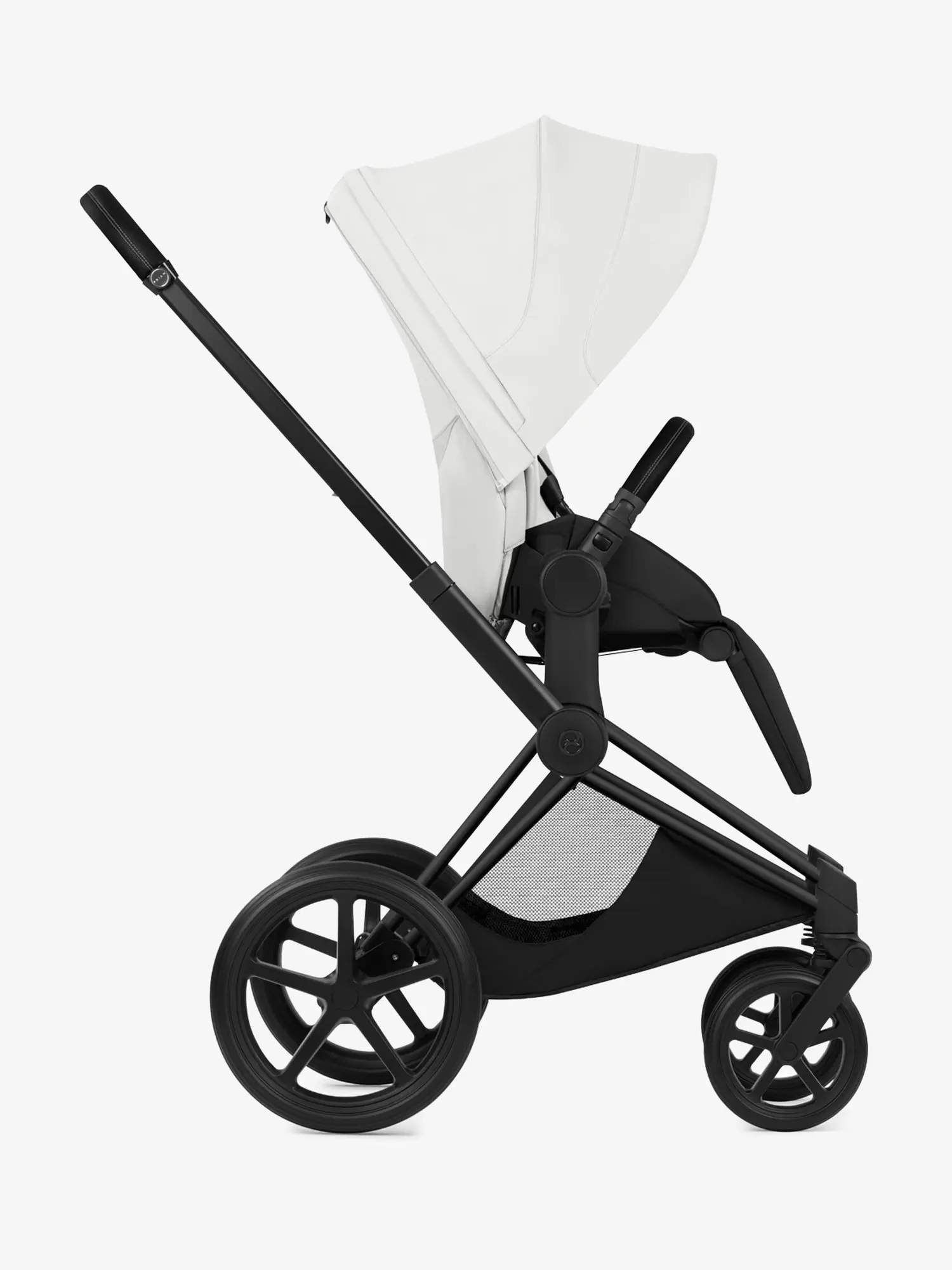 Коляска 2 в 1 Priam V Style Matt Black Off White - изображение 8