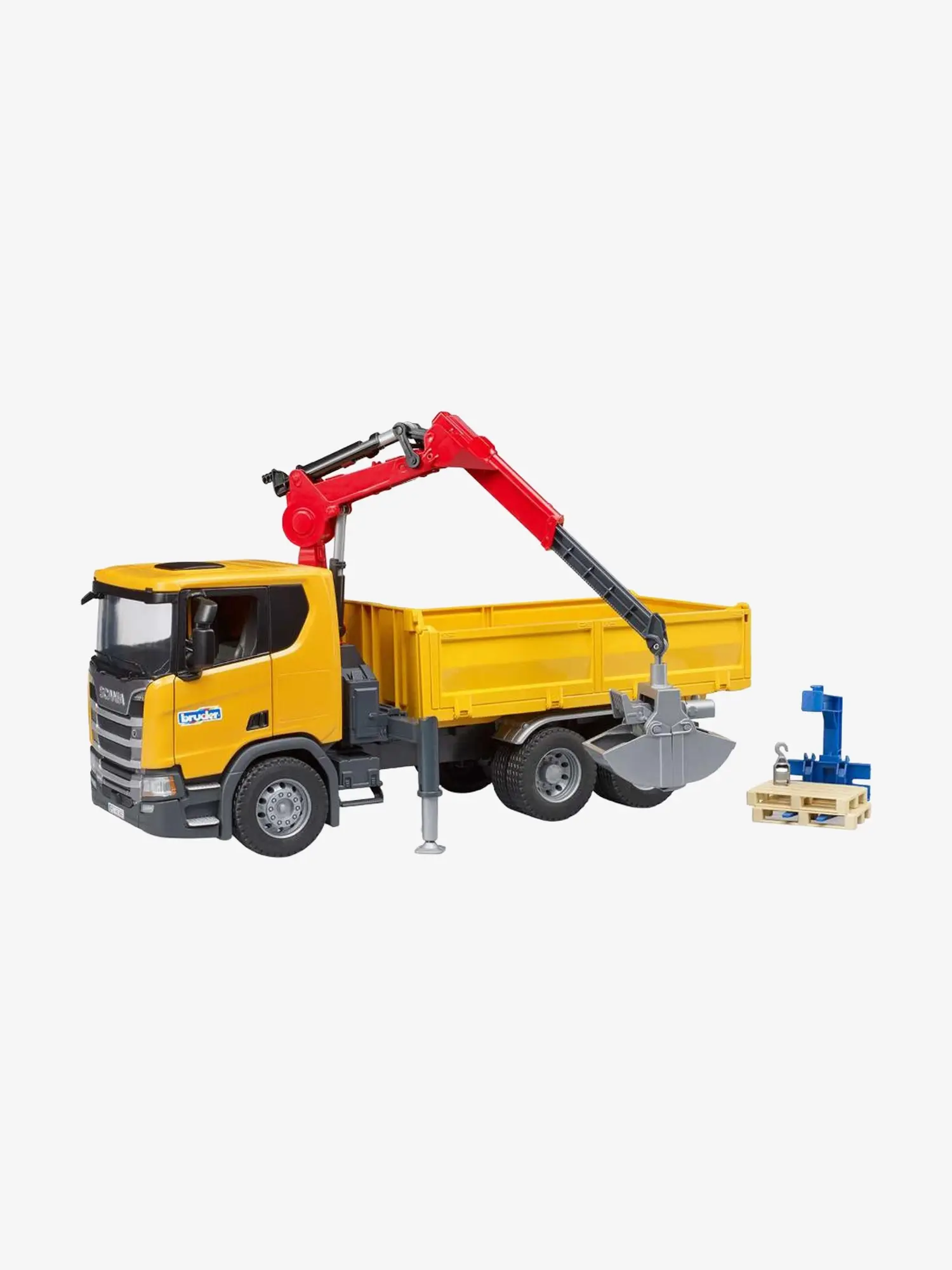 Грузовик Scania с краном - изображение 3