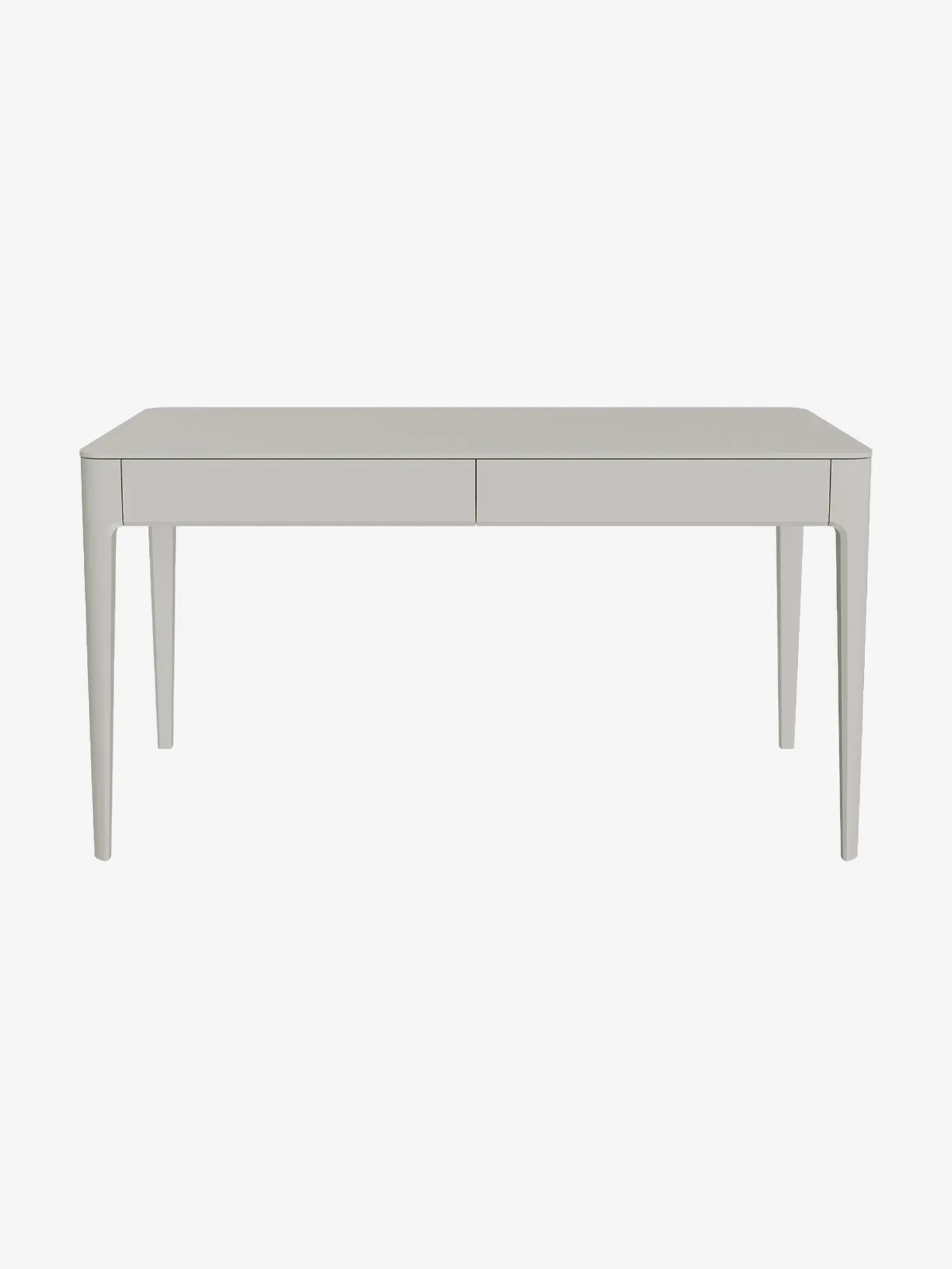 Стол письменный Ellipsefurniture Type oak 140х70 см (молочный) - изображение 3
