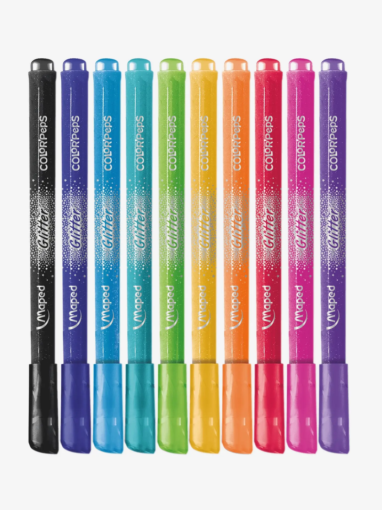 Фломастеры Color Peps Glitter, 10 цветов - изображение 2