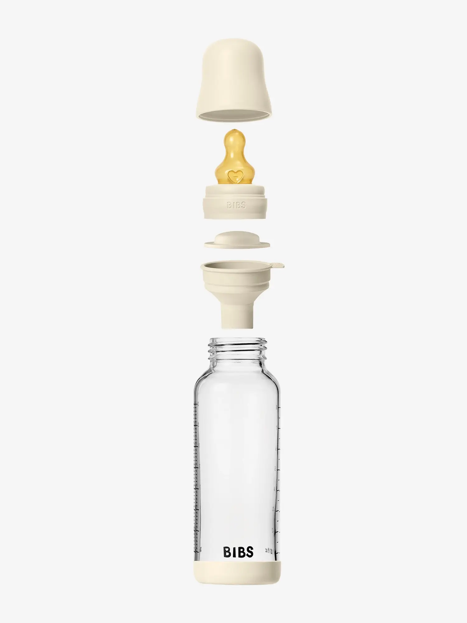 Стеклянная бутылочка с латексной соской Ivory, 240 мл - изображение 2