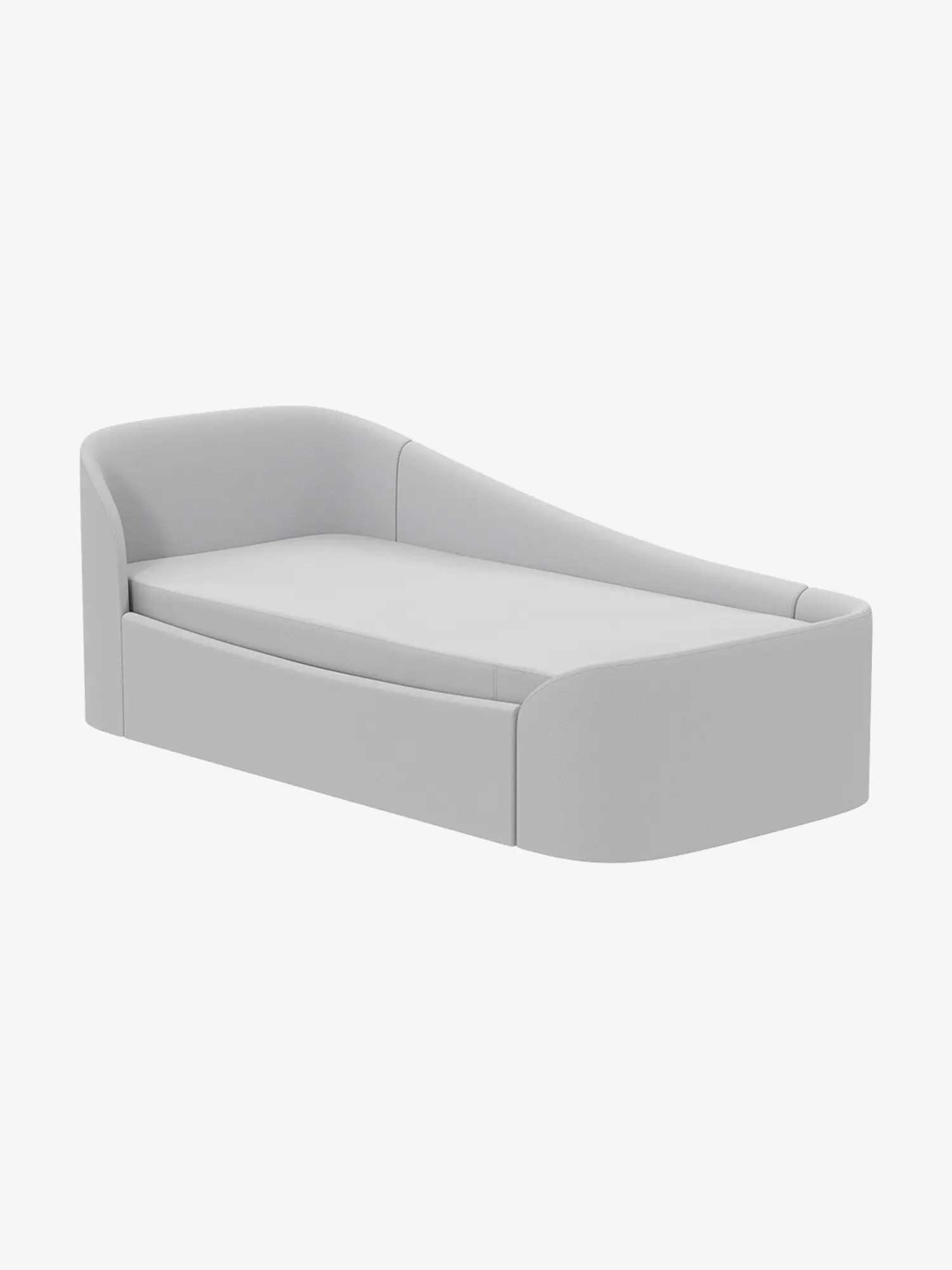 Чехол на матрас KIDI soft 90x200 см, серый - изображение 2