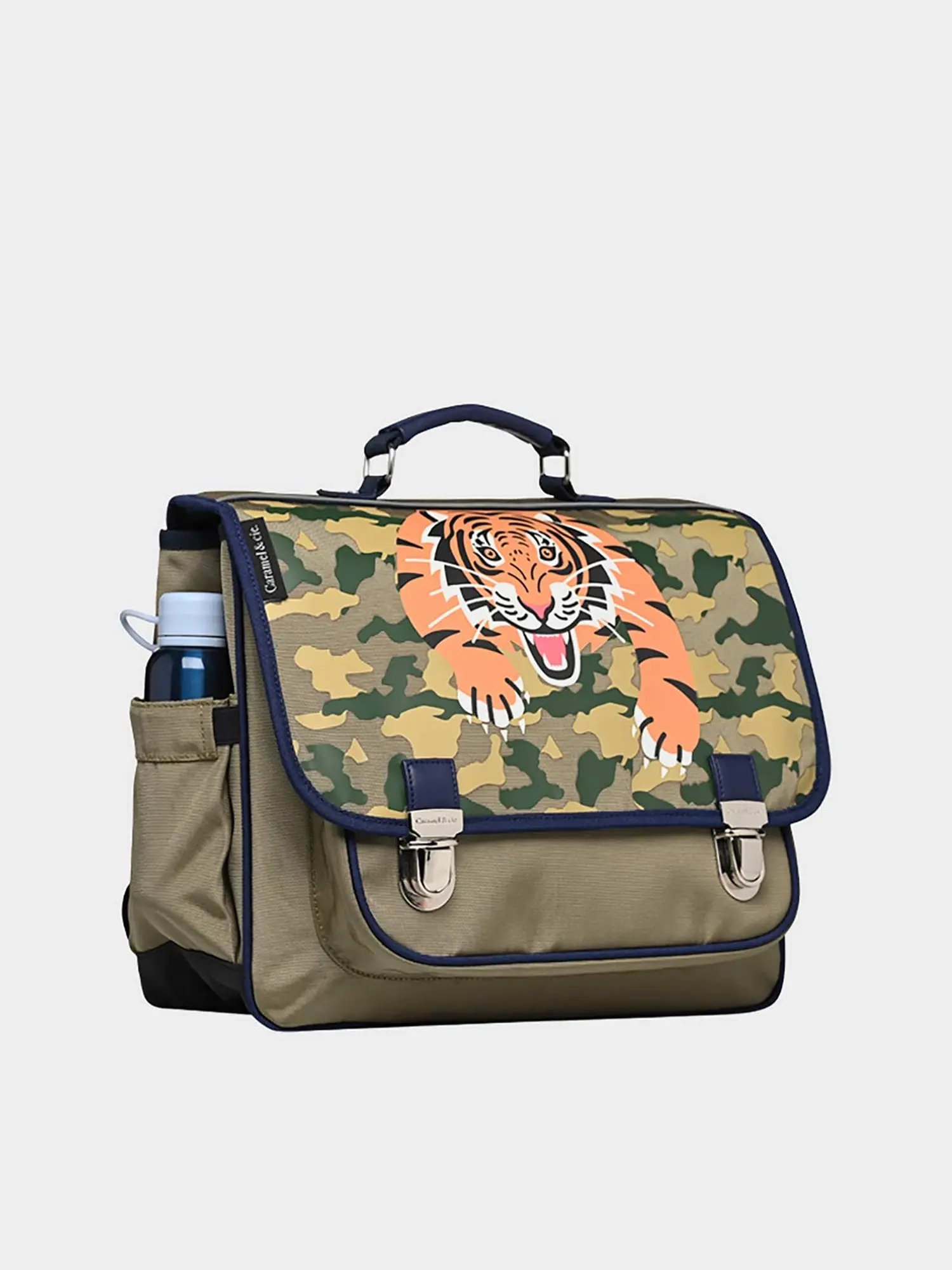 Рюкзак "Тигр в прыжке" Medium UNI, хаки - изображение 2