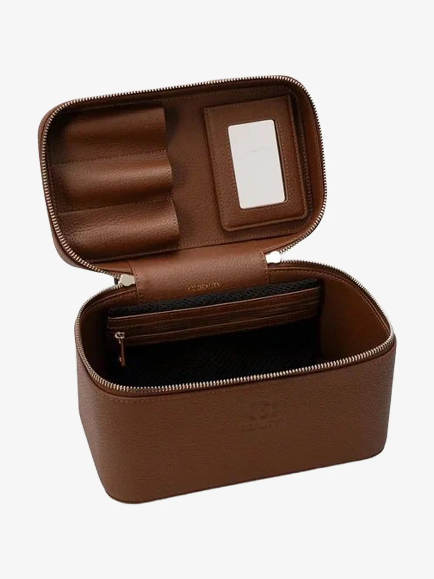 Косметичка Signature Case Medium, Brown 23×14×12,5см - изображение 5