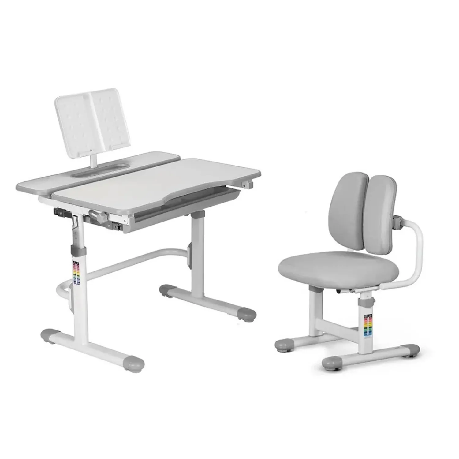Cubby Комплект парта Freesia Grey + стул Crocus II Grey Артикул: 222881 ...