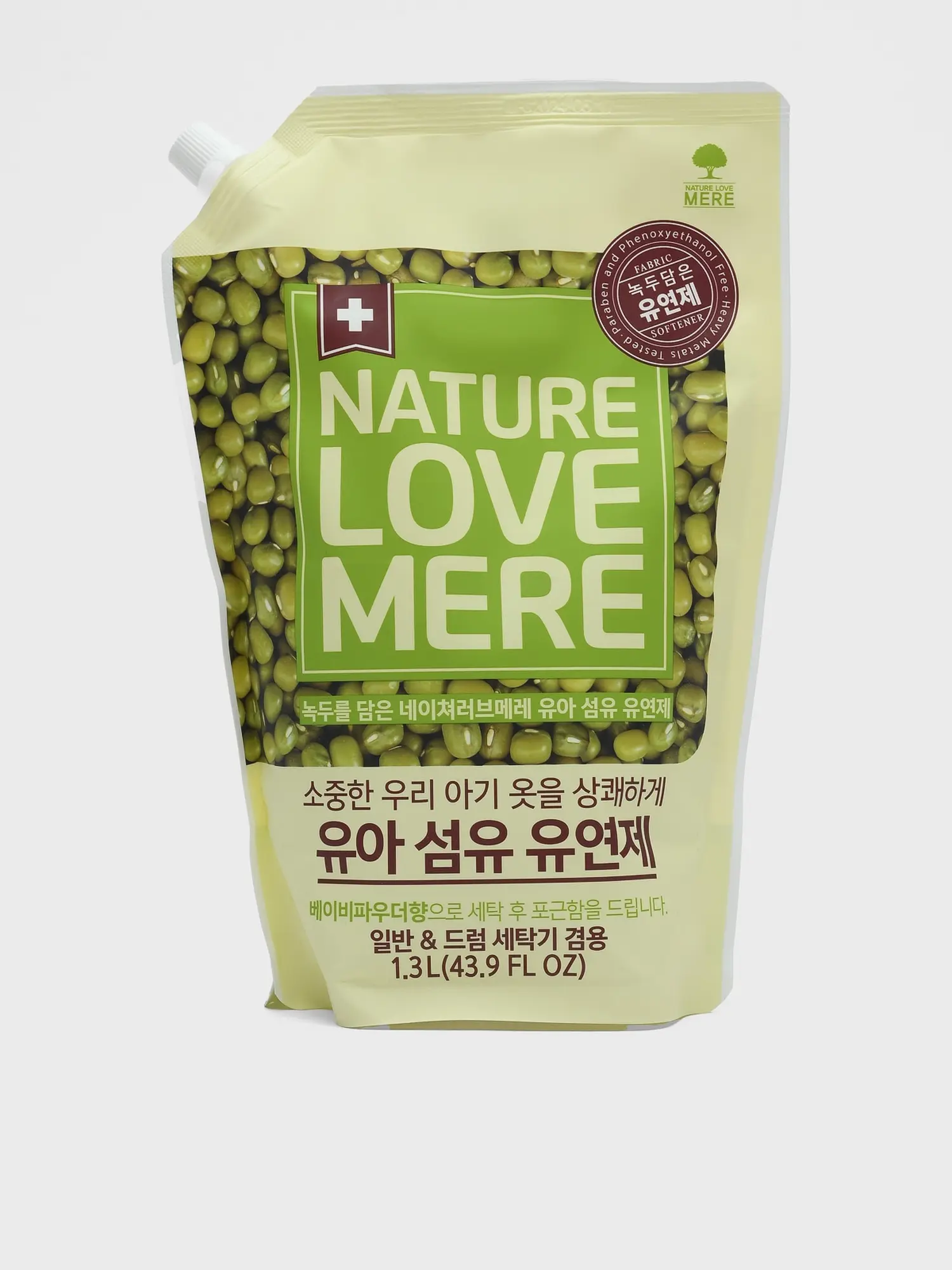 Смягчитель-кондиционер для белья Mung Bean, 1300 мл (наполнитель)