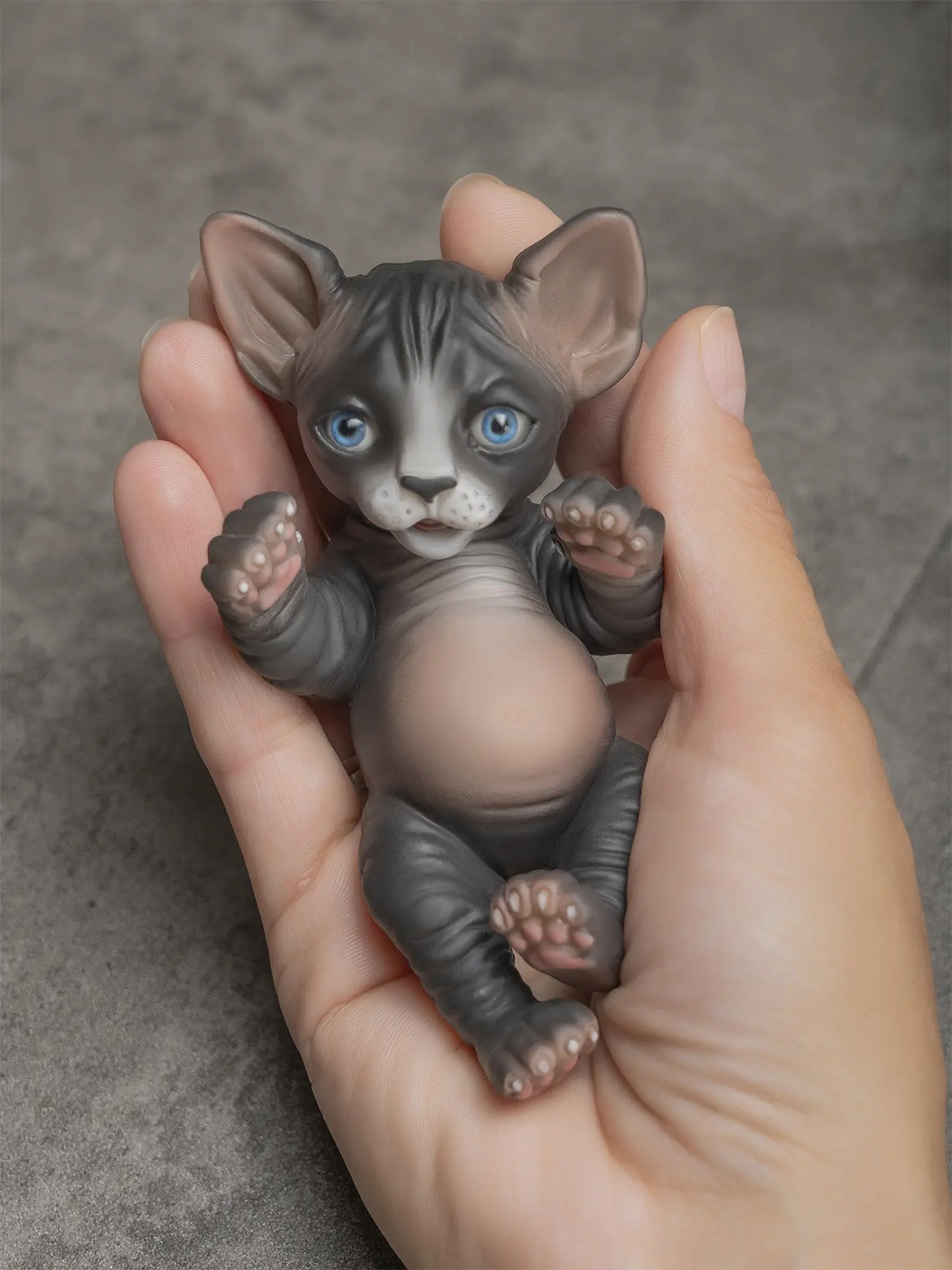 Игрушка Сфинкс, черный, 11 см. - изображение 6