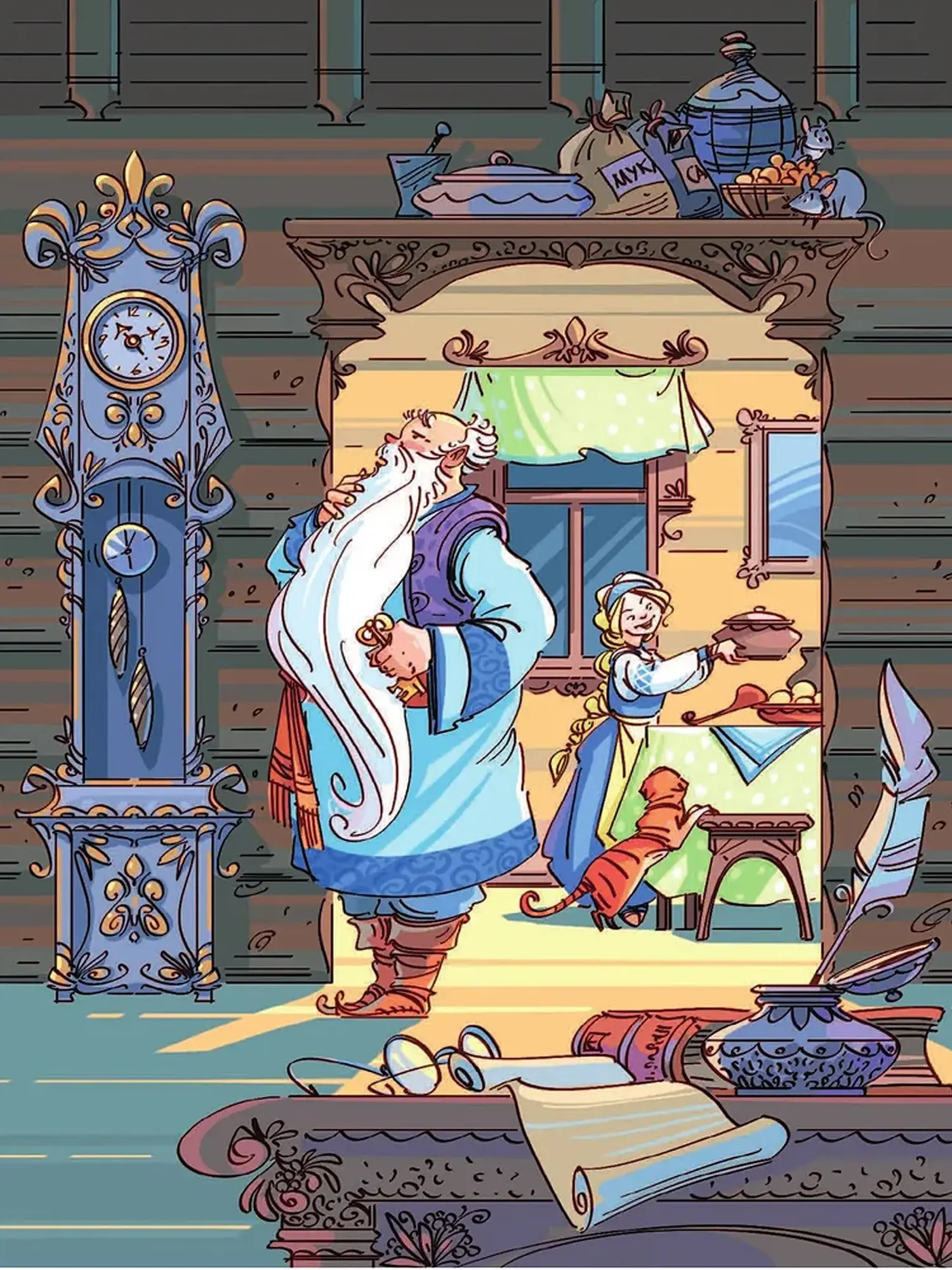 Снегурочка и ключ от Нового года. Скибин В.С. - изображение 6