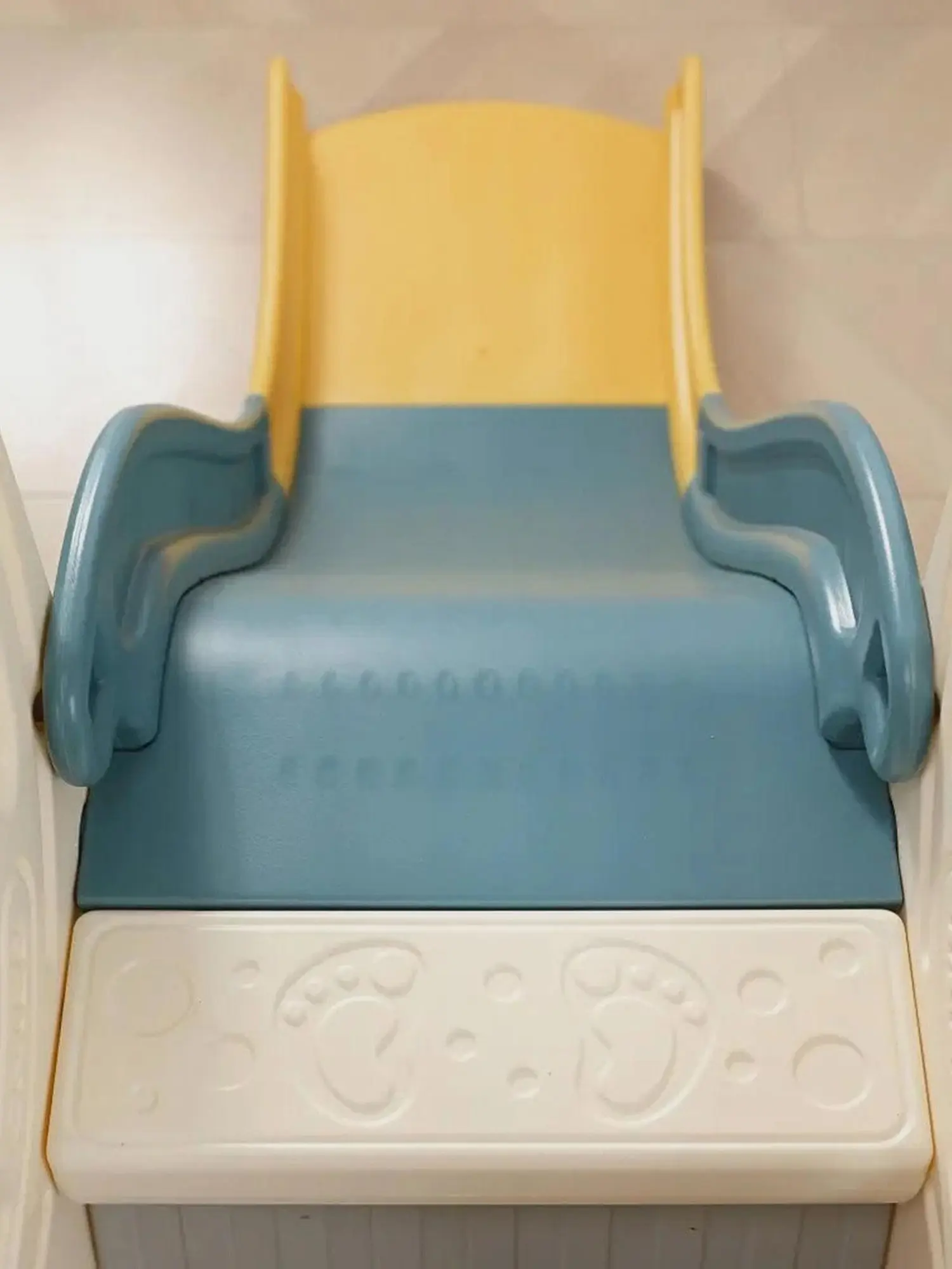 Игровой комплекс с горкой и качелями Kids Bus (171 см) Yellow - изображение 6