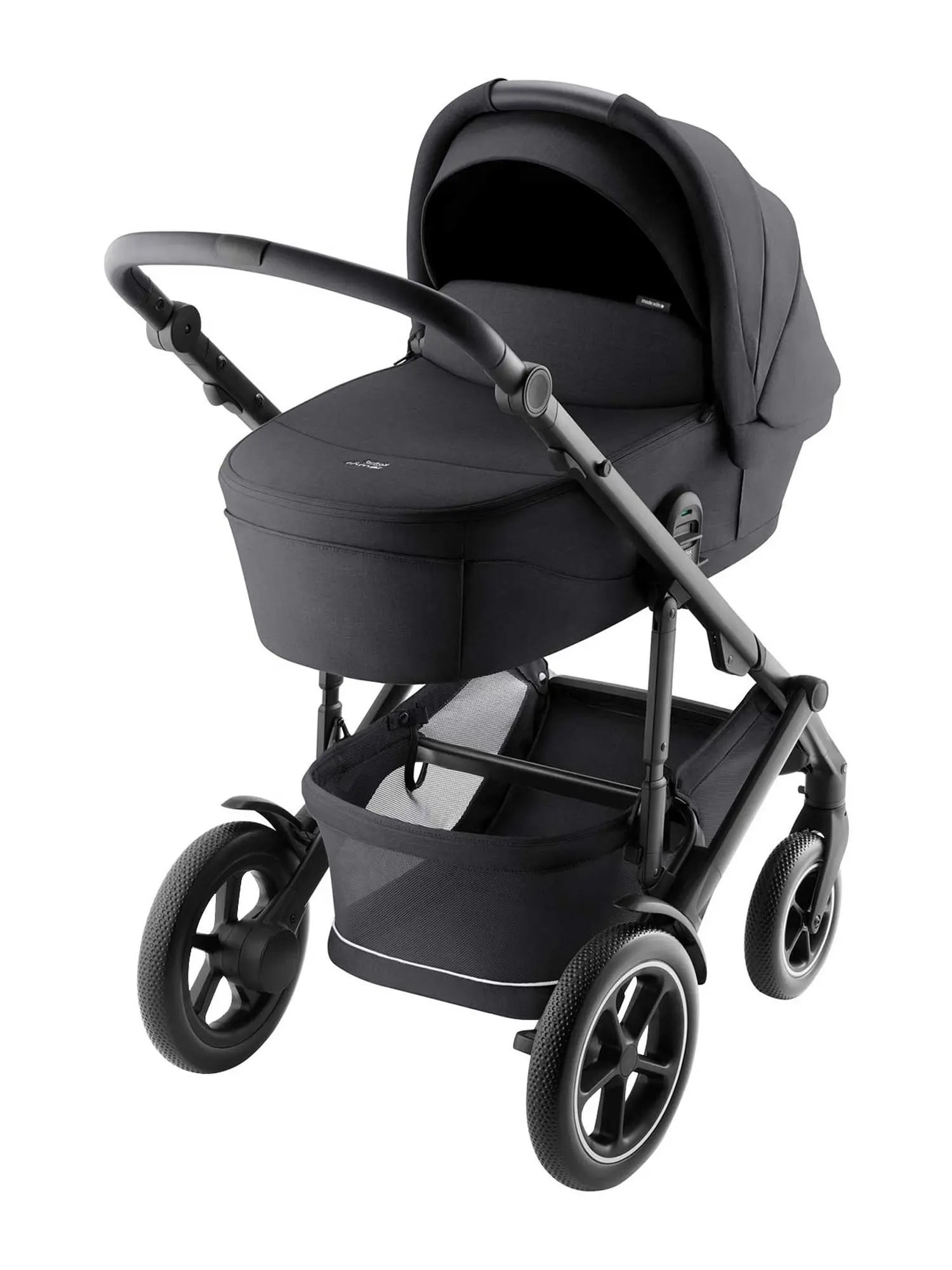 Коляска 2 в 1 SMILE 5Z STYLE Carbon Black