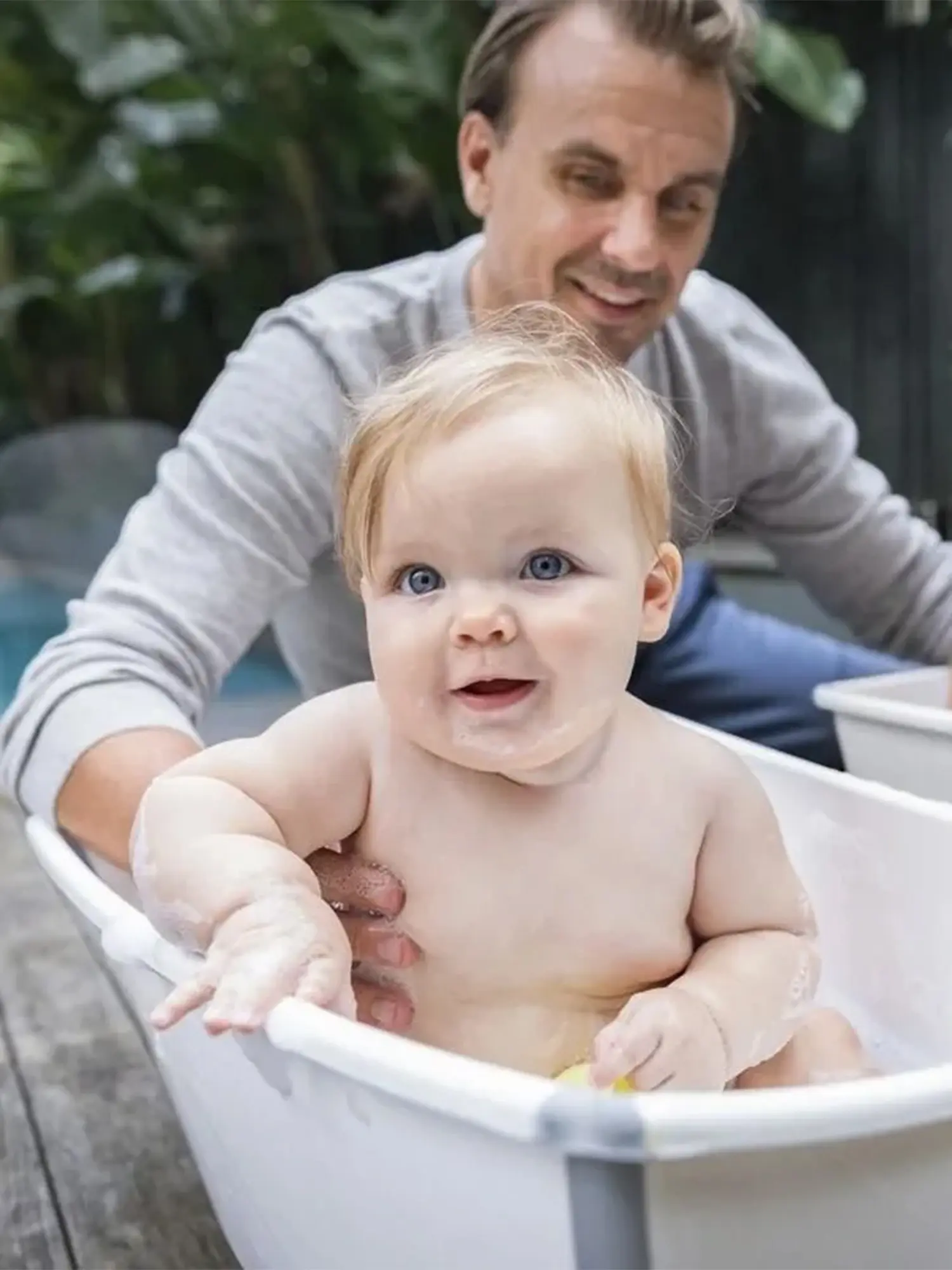 Ванночка для купания FlexiBath складная, белая - изображение 5
