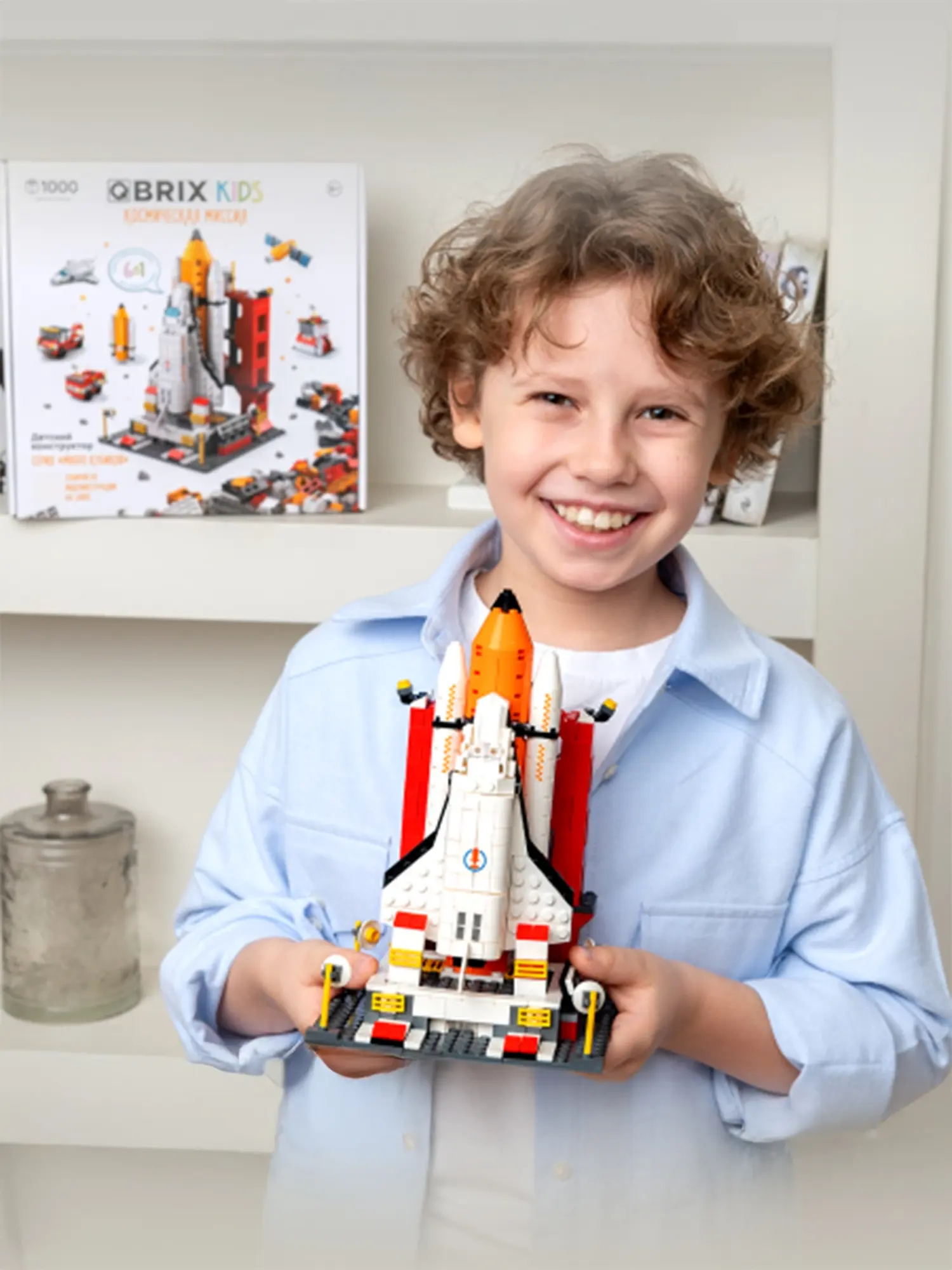 Конструктор QBRIX KIDS “Космическая миссия” - изображение 4