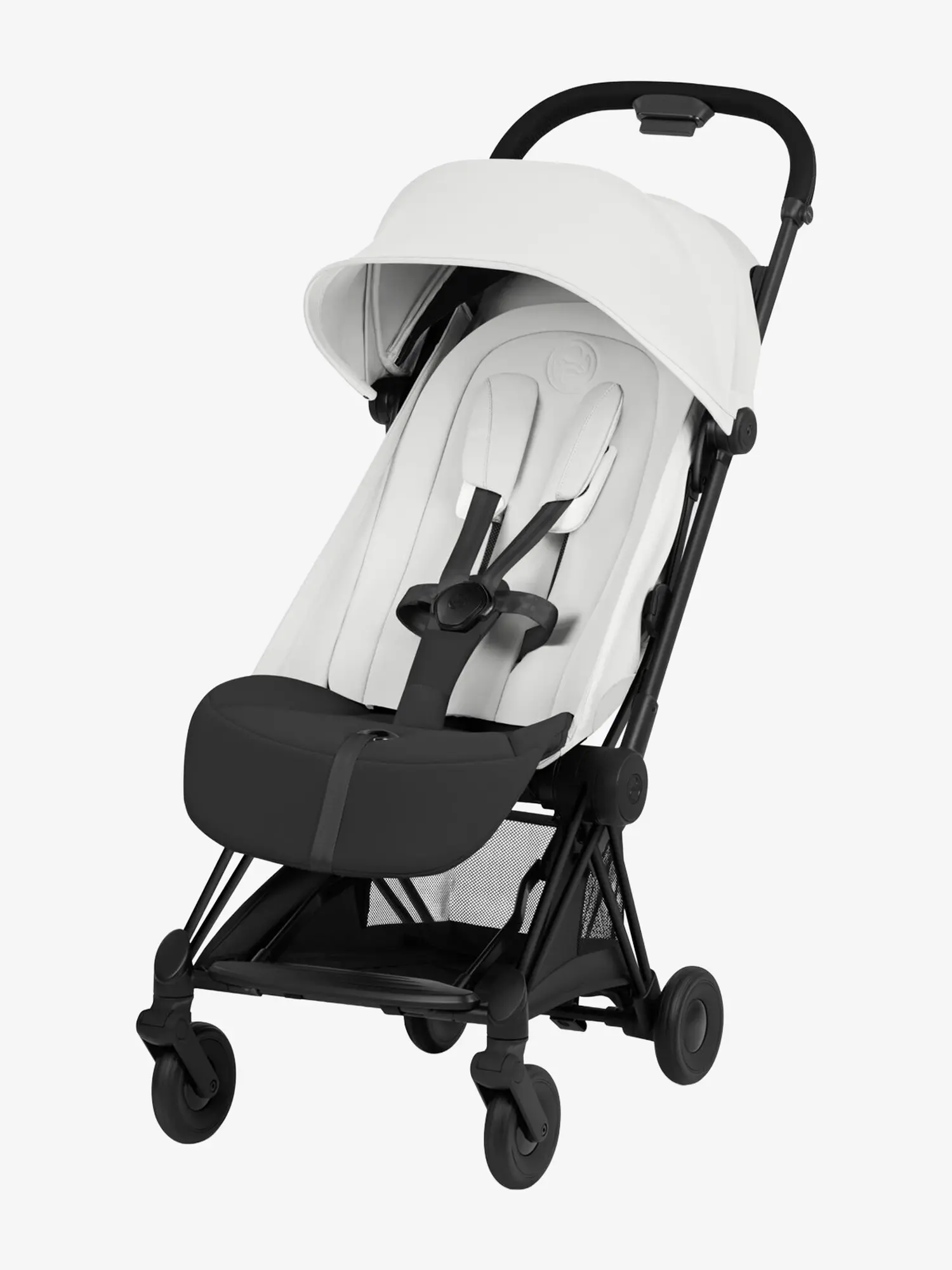 Коляска Coya Style BLK Off White с дождевиком - изображение 1