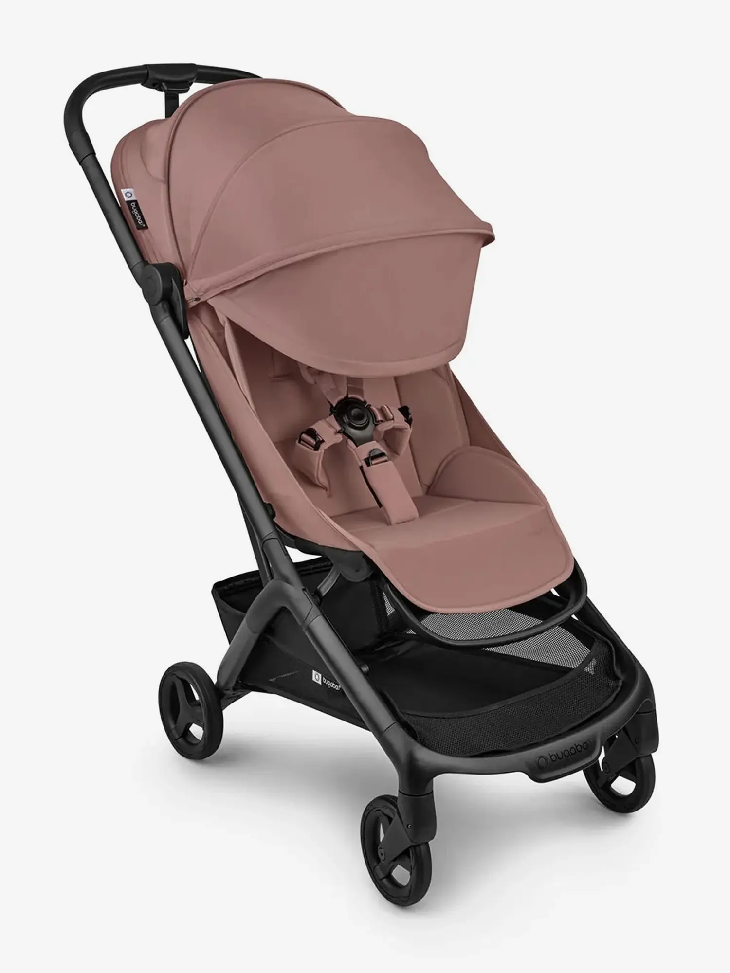 Коляска прогулочная Butterfly 2 complete Black/Dusty pink - изображение 3
