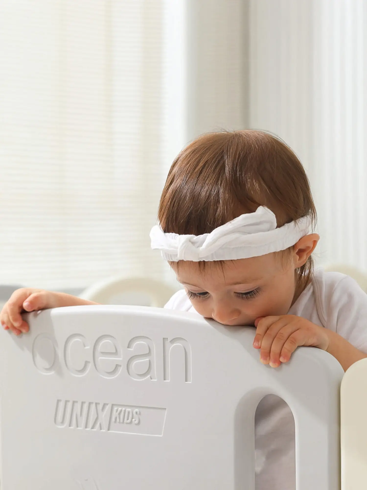 Манеж UNIX Kids Ocean (151 x 151 cm) Grey - изображение 5