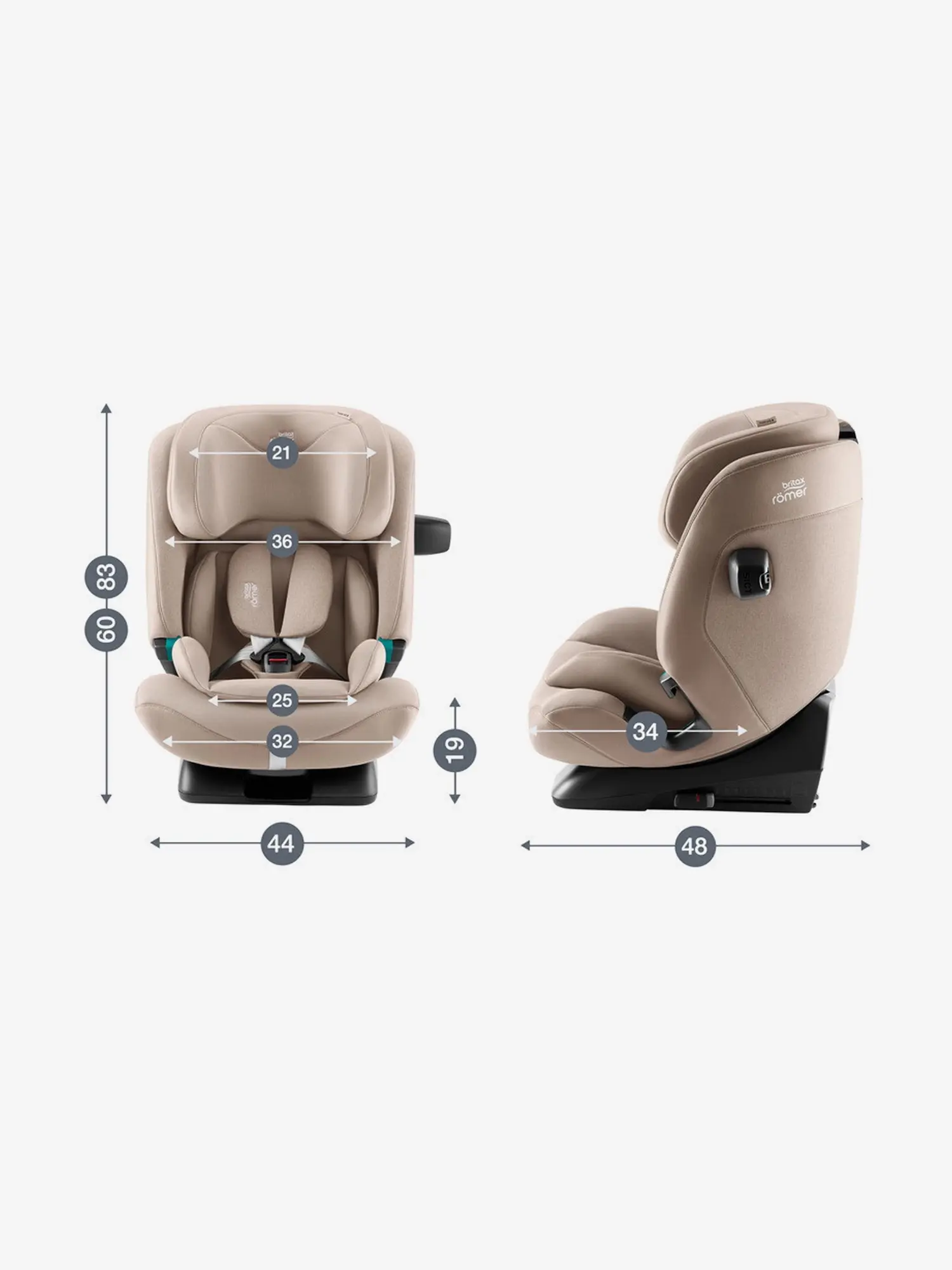 Кресло автомобильное ADVANSAFIX PRO Style, Teak - изображение 9